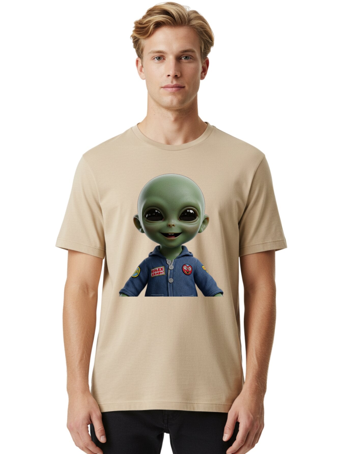 Complex-Baby-Alien Men'S Graphic Tee, 100% Cotton, Comfortable Casual Summer Wear, Machine Washable, Vintage Camera, Old Camera, Antique Camera, Black Camera, Classic Photography, Photography Equipment, Nostalgic Device, Film Camera, Bap272 24