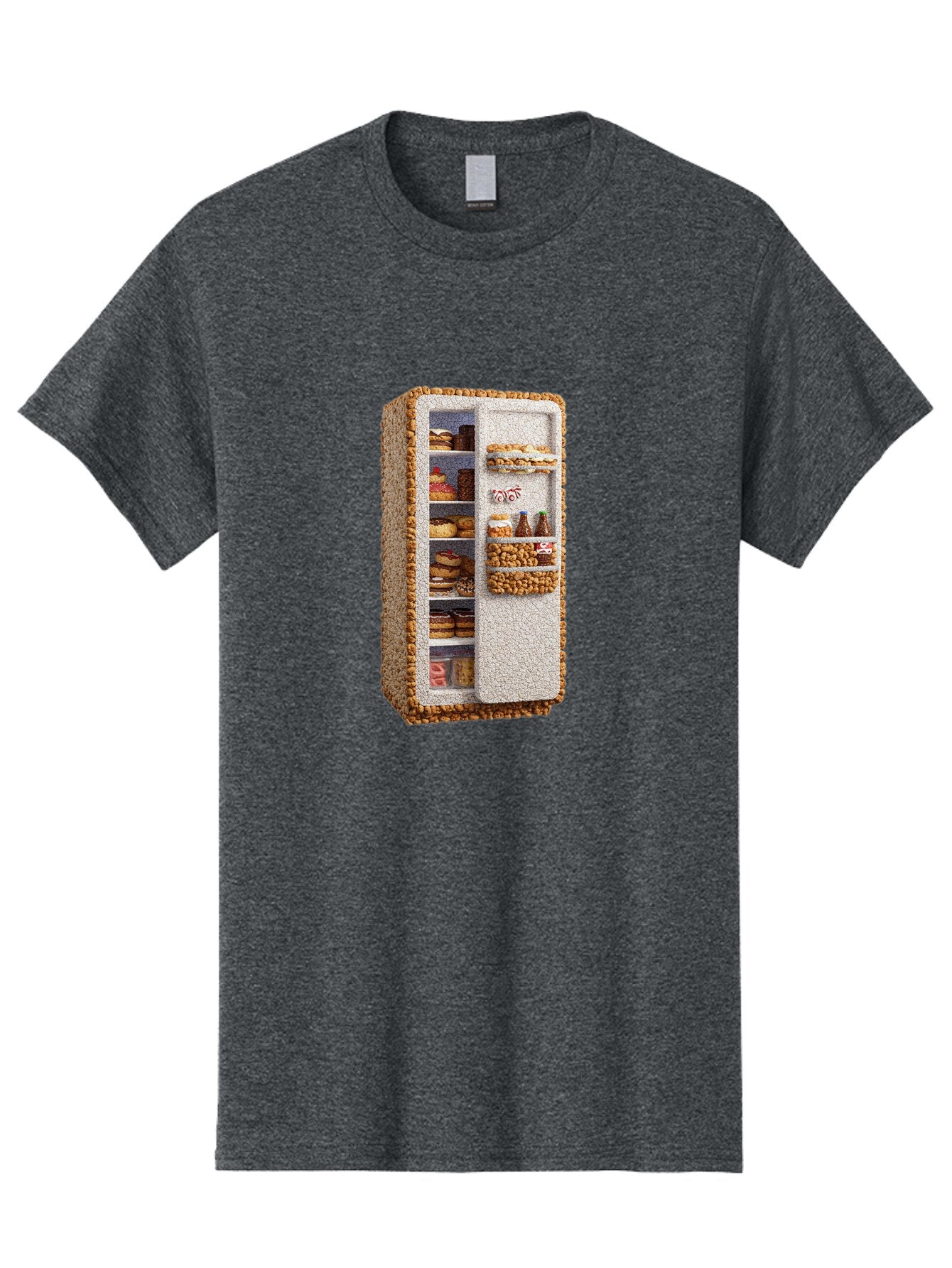 Cookie-Fridge-1 Men'S Graphic Tee, 100% Cotton, Comfortable Casual Summer Wear, Machine Washable, Vintage Camera, Old Camera, Antique Camera, Black Camera, Classic Photography, Photography Equipment, Nostalgic Device, Film Camera, Camera Art Bap273 7