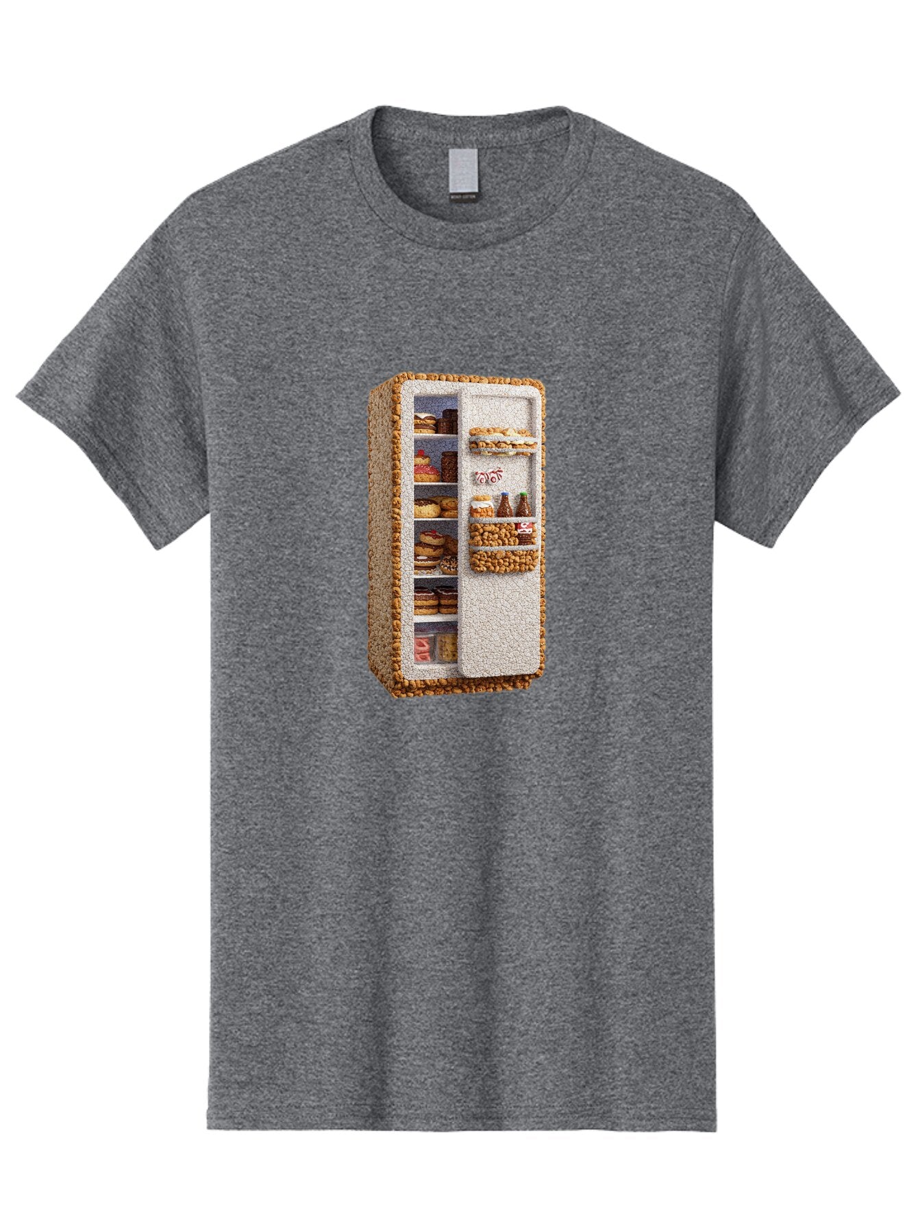 Cookie-Fridge-1 Men'S Graphic Tee, 100% Cotton, Comfortable Casual Summer Wear, Machine Washable, Vintage Camera, Old Camera, Antique Camera, Black Camera, Classic Photography, Photography Equipment, Nostalgic Device, Film Camera, Camera Art Bap273