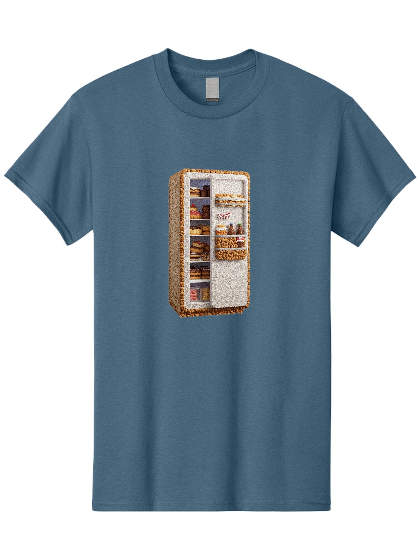 Cookie-Fridge-1 Men'S Graphic Tee, 100% Cotton, Comfortable Casual Summer Wear, Machine Washable, Vintage Camera, Old Camera, Antique Camera, Black Camera, Classic Photography, Photography Equipment, Nostalgic Device, Film Camera, Camera Art Bap273 14