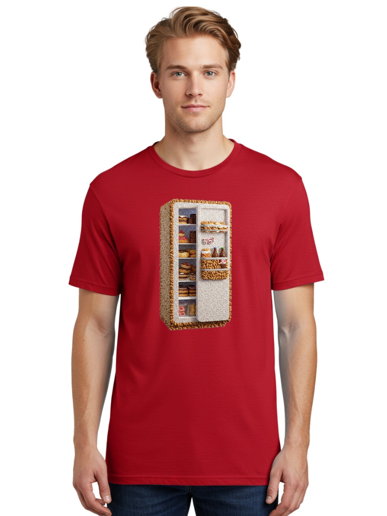 Cookie-Fridge-1 Men'S Graphic Tee, 100% Cotton, Comfortable Casual Summer Wear, Machine Washable, Vintage Camera, Old Camera, Antique Camera, Black Camera, Classic Photography, Photography Equipment, Nostalgic Device, Film Camera, Camera Art Bap273 22