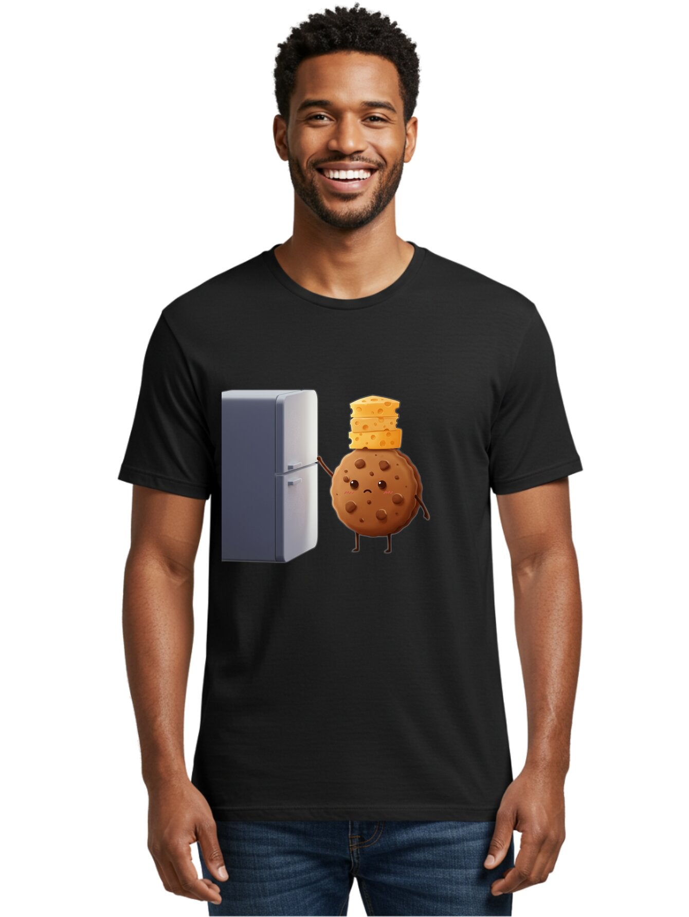 Cookie-With-Crackers Men'S Graphic Tee, 100% Cotton, Comfortable Casual Summer Wear, Machine Washable, Vintage Camera, Old Camera, Antique Camera, Black Camera, Classic Photography, Photography Equipment, Nostalgic Device, Film Camera, Bap276 16