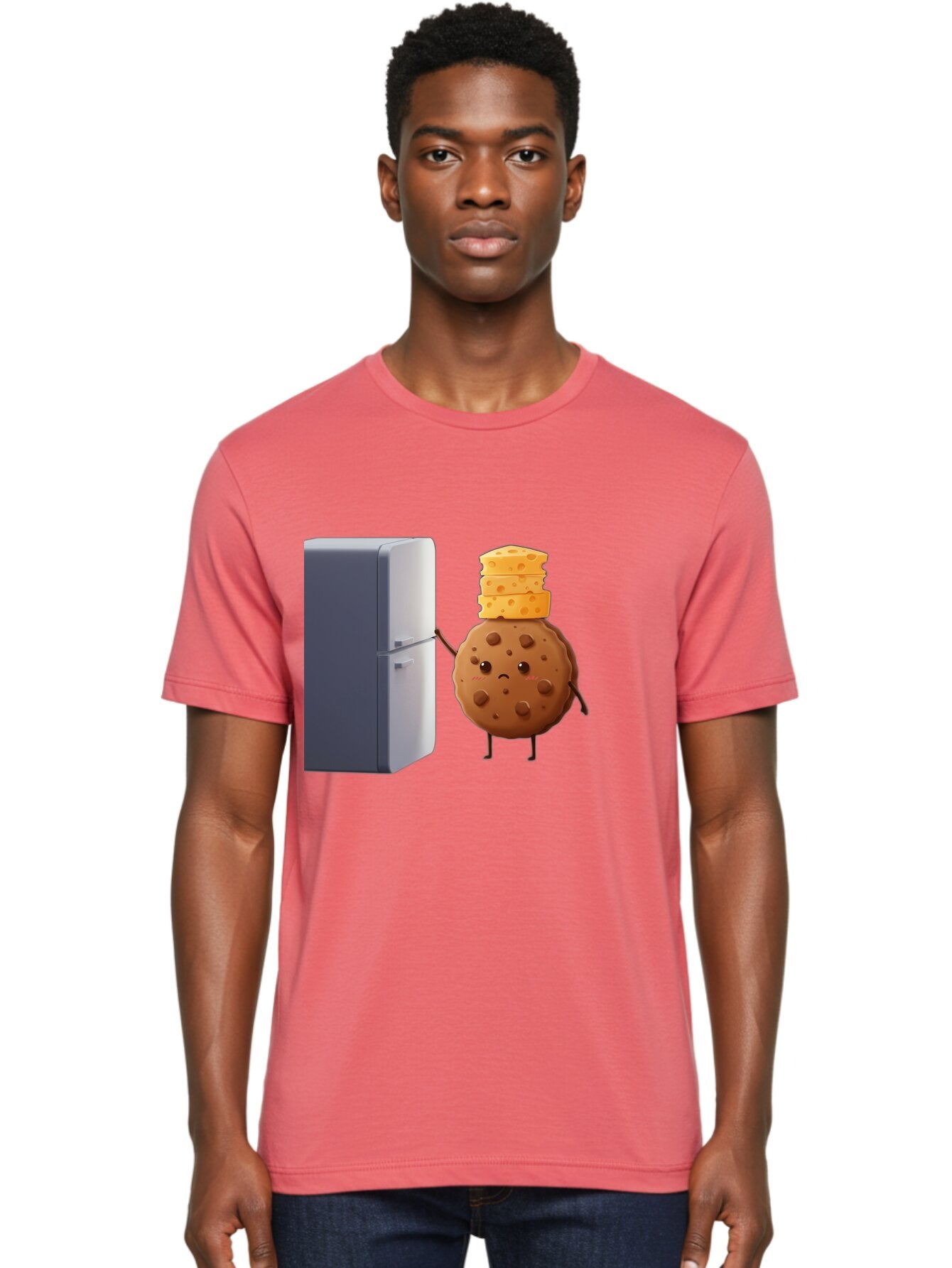 Cookie-With-Crackers Men'S Graphic Tee, 100% Cotton, Comfortable Casual Summer Wear, Machine Washable, Vintage Camera, Old Camera, Antique Camera, Black Camera, Classic Photography, Photography Equipment, Nostalgic Device, Film Camera, Bap276 24