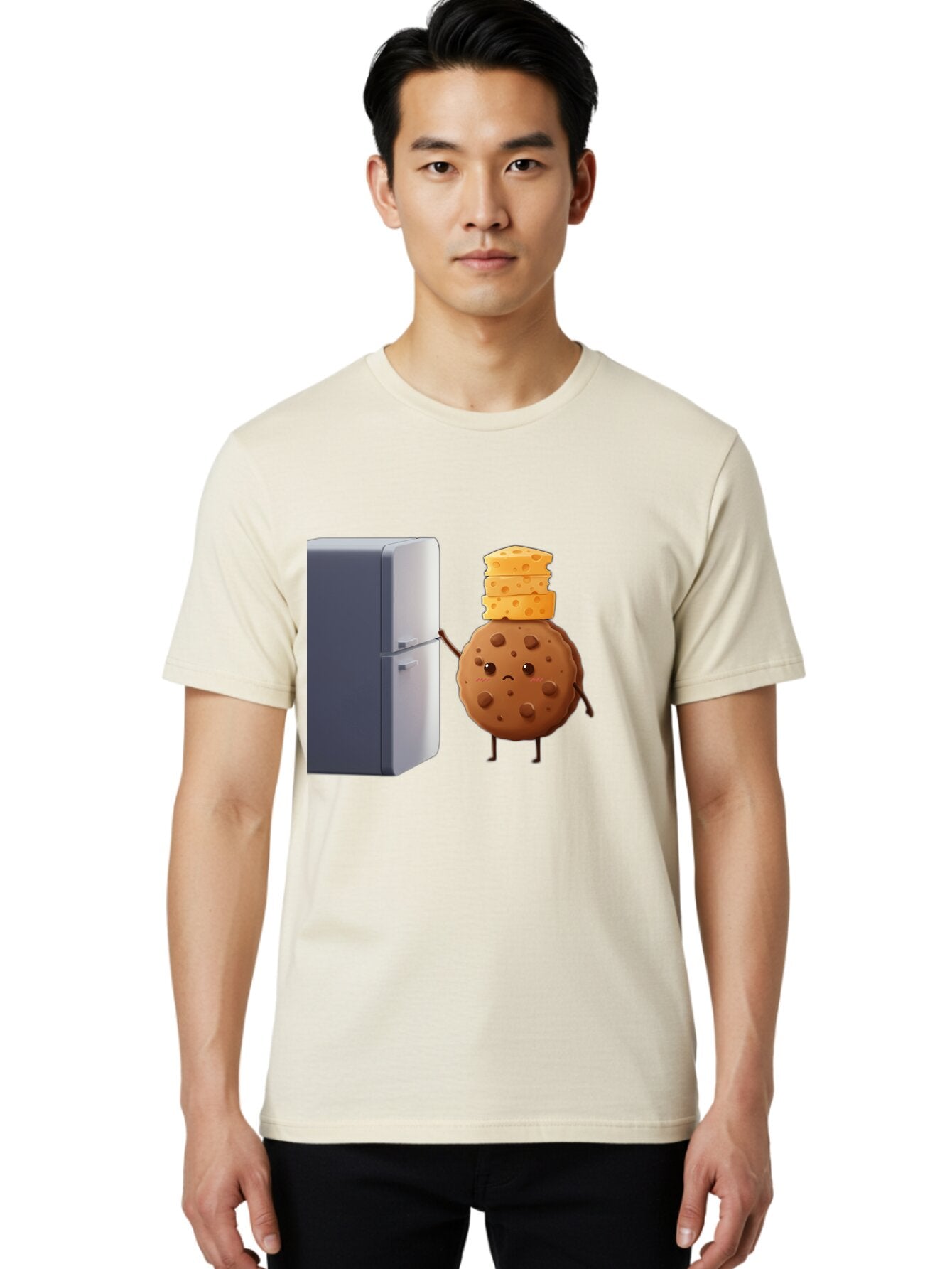 Cookie-With-Crackers Men'S Graphic Tee, 100% Cotton, Comfortable Casual Summer Wear, Machine Washable, Vintage Camera, Old Camera, Antique Camera, Black Camera, Classic Photography, Photography Equipment, Nostalgic Device, Film Camera, Bap276 28