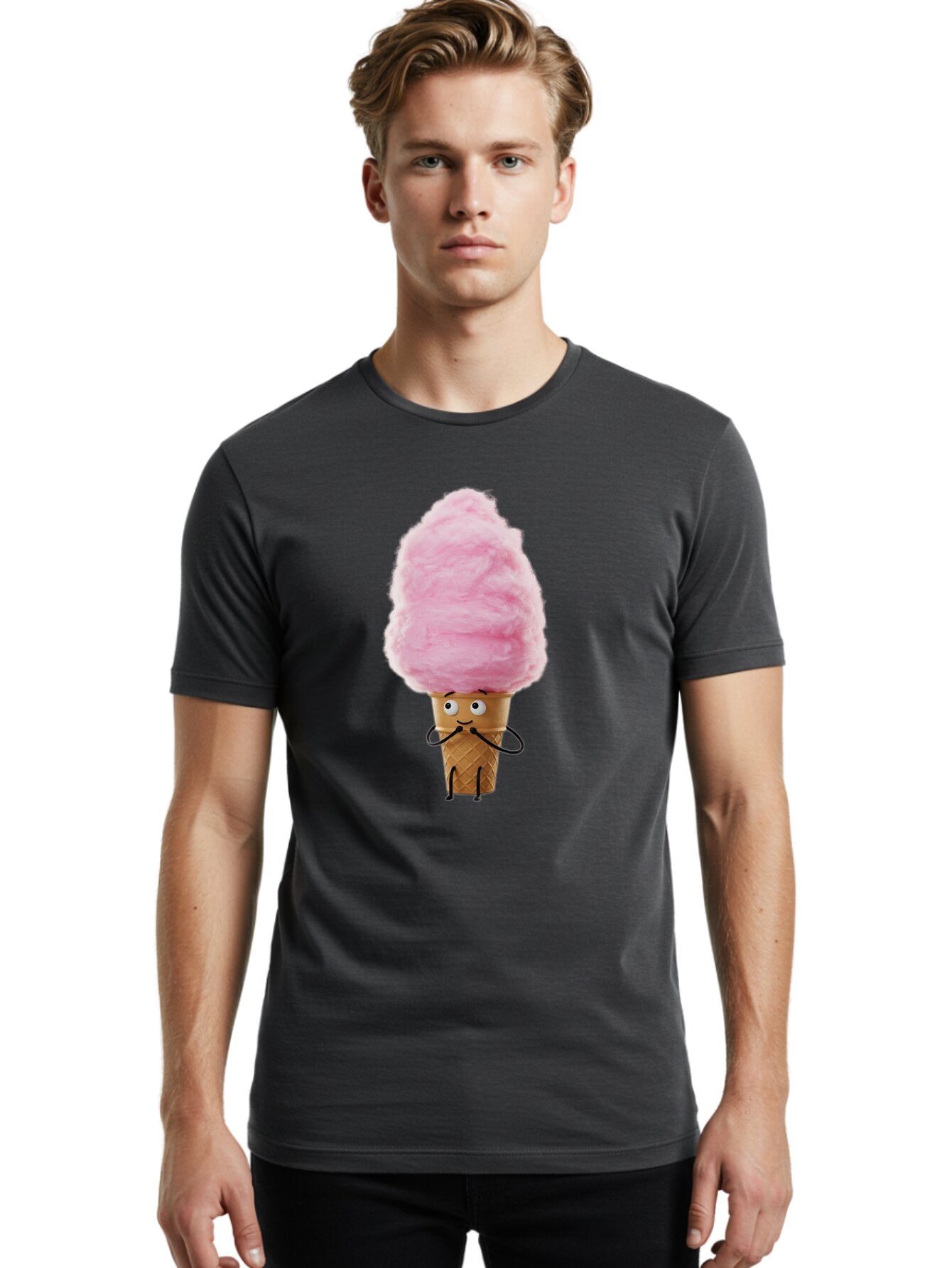 Cotton-Candy-Character Men'S Graphic Tee, 100% Cotton, Comfortable Casual Summer Wear, Machine Washable, Vintage Camera, Old Camera, Antique Camera, Black Camera, Classic Photography, Photography Equipment, Nostalgic Device, Film Camera, Bap284 27