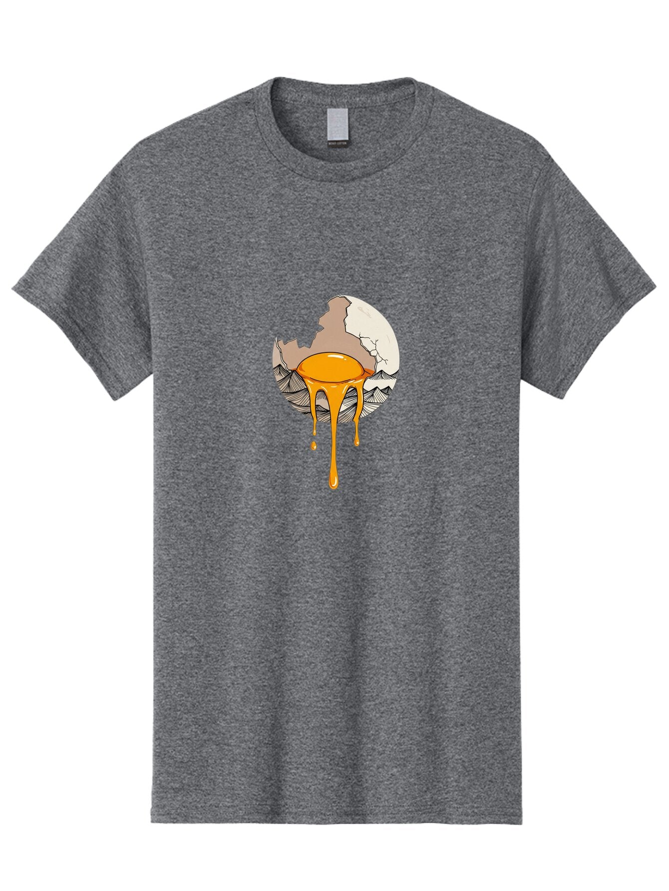 Cracked-Egg-Yolk-1 Men'S Graphic Tee, 100% Cotton, Comfortable Casual Summer Wear, Machine Washable, Vintage Camera, Old Camera, Antique Camera, Black Camera, Classic Photography, Photography Equipment, Nostalgic Device, Film Camera, Bap289 4