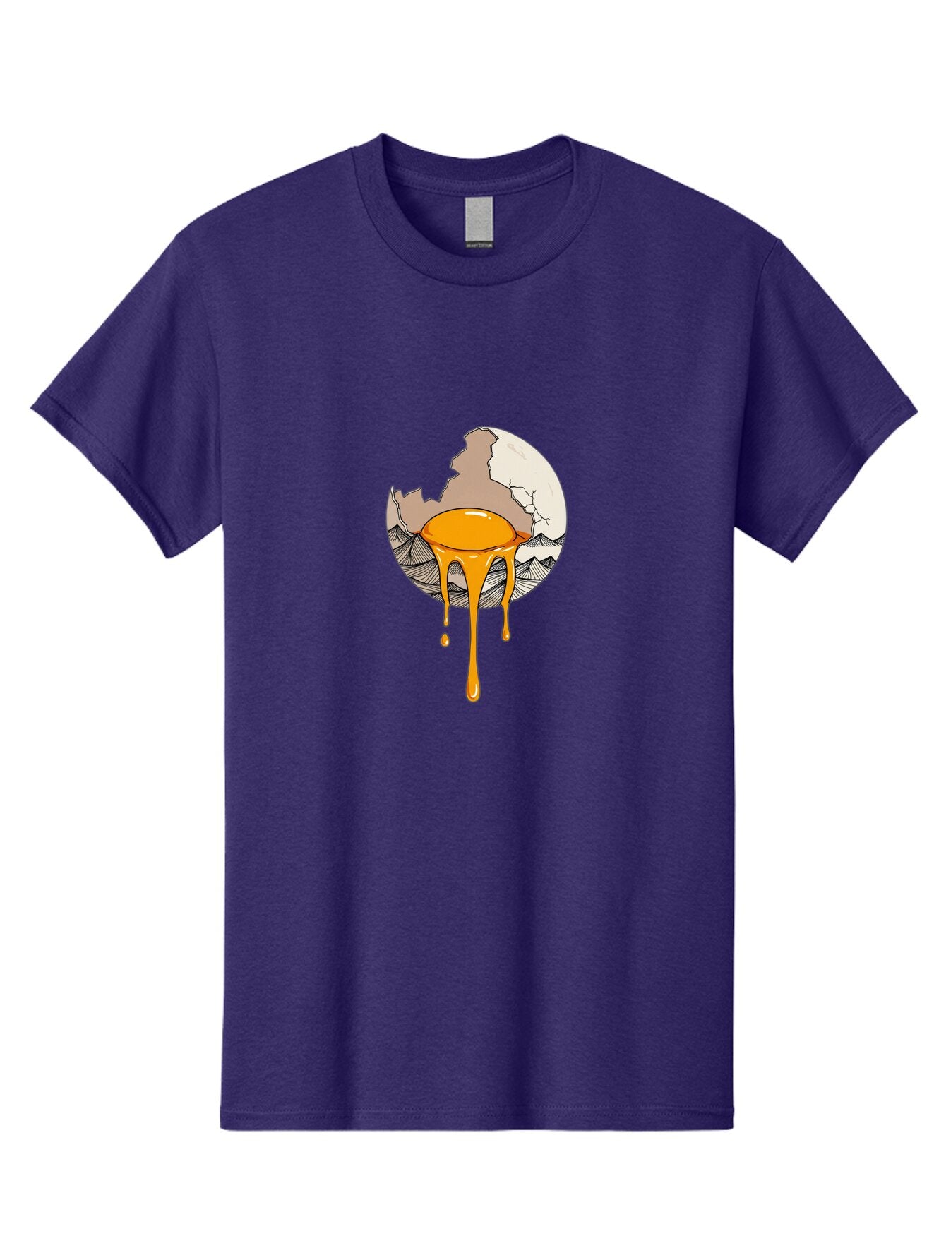 Cracked-Egg-Yolk-1 Men'S Graphic Tee, 100% Cotton, Comfortable Casual Summer Wear, Machine Washable, Vintage Camera, Old Camera, Antique Camera, Black Camera, Classic Photography, Photography Equipment, Nostalgic Device, Film Camera, Bap289