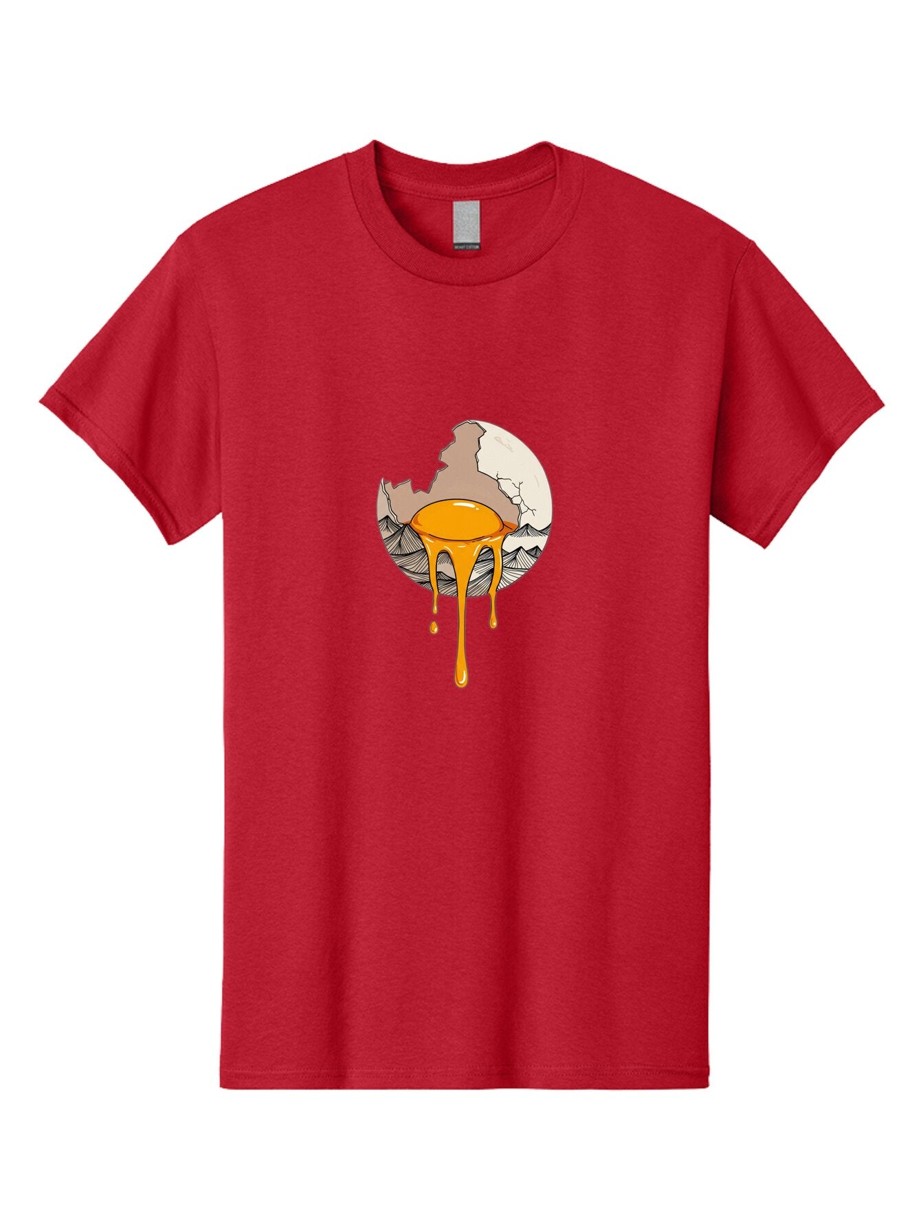 Cracked-Egg-Yolk-1 Men'S Graphic Tee, 100% Cotton, Comfortable Casual Summer Wear, Machine Washable, Vintage Camera, Old Camera, Antique Camera, Black Camera, Classic Photography, Photography Equipment, Nostalgic Device, Film Camera, Bap289 11