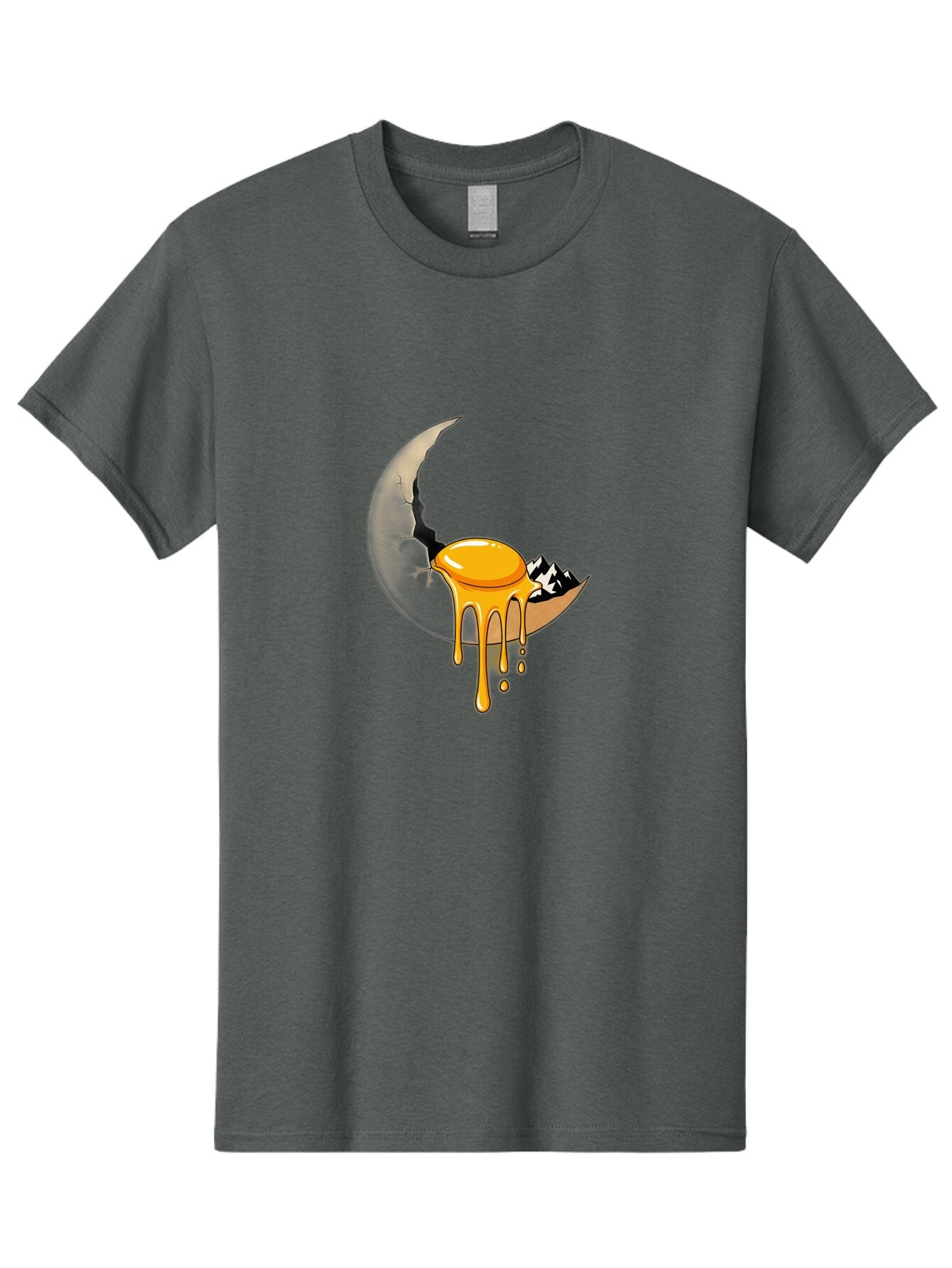 Cracked-Moon-With-Fried-Egg Men'S Graphic Tee, 100% Cotton, Comfortable Casual Summer Wear, Machine Washable, Vintage Camera, Old Camera, Antique Camera, Black Camera, Classic Photography, Photography Equipment, Nostalgic Device, Film Camera, Bap292 11