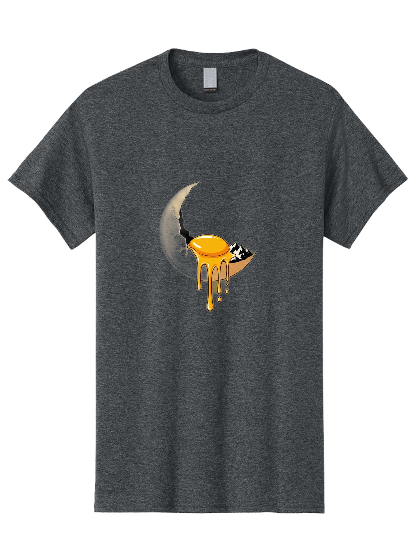 Cracked-Moon-With-Fried-Egg Men'S Graphic Tee, 100% Cotton, Comfortable Casual Summer Wear, Machine Washable, Vintage Camera, Old Camera, Antique Camera, Black Camera, Classic Photography, Photography Equipment, Nostalgic Device, Film Camera, Bap292 12