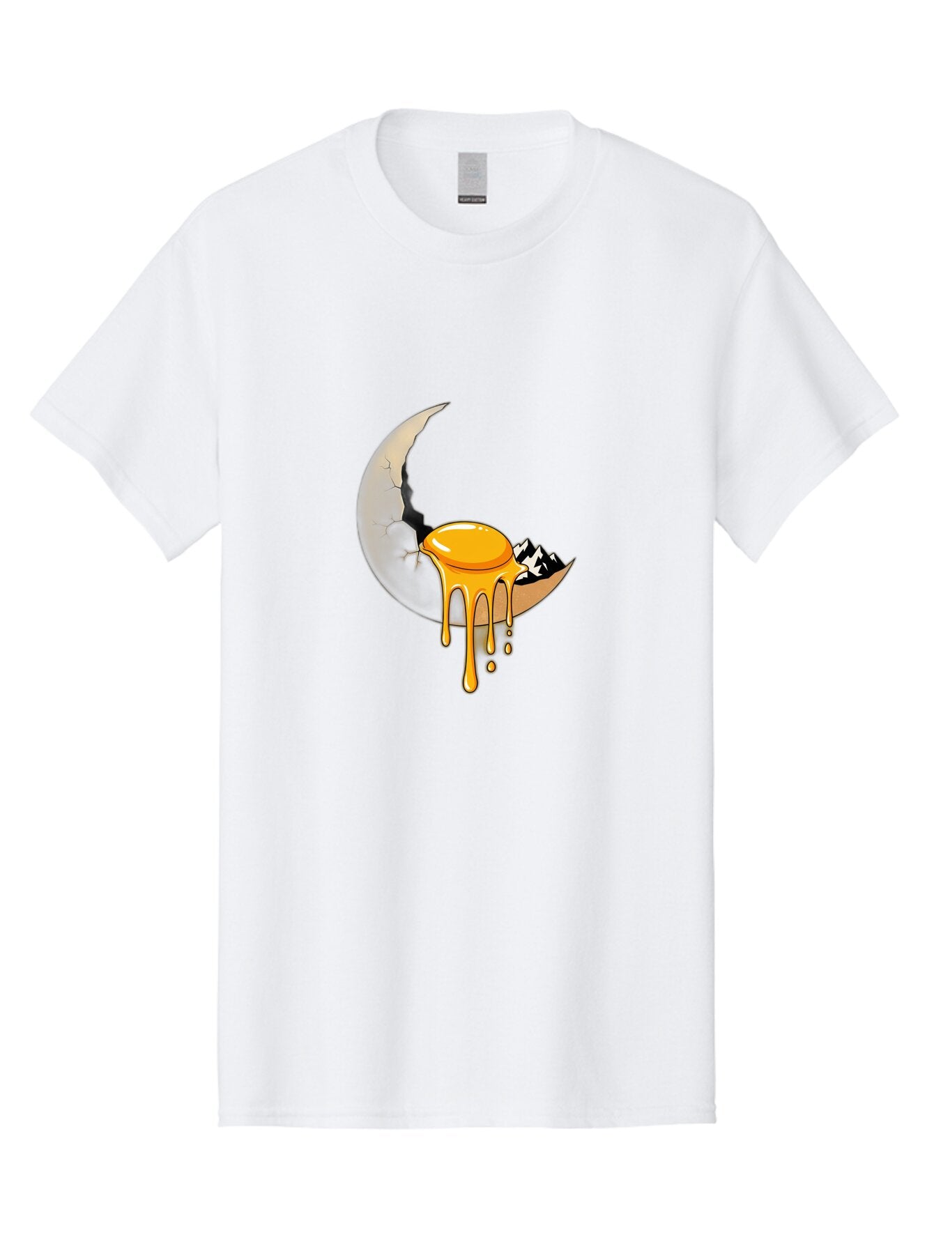 Cracked-Moon-With-Fried-Egg Men'S Graphic Tee, 100% Cotton, Comfortable Casual Summer Wear, Machine Washable, Vintage Camera, Old Camera, Antique Camera, Black Camera, Classic Photography, Photography Equipment, Nostalgic Device, Film Camera, Bap292 15