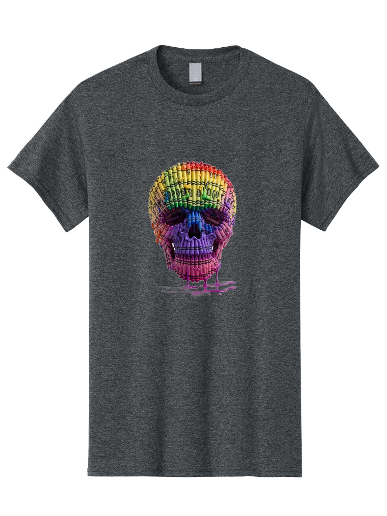 Crayon-Skull Men'S Graphic Tee, 100% Cotton, Comfortable Casual Summer Wear, Machine Washable, Vintage Camera, Old Camera, Antique Camera, Black Camera, Classic Photography, Photography Equipment, Nostalgic Device, Film Camera, Camera Art Bap294 11