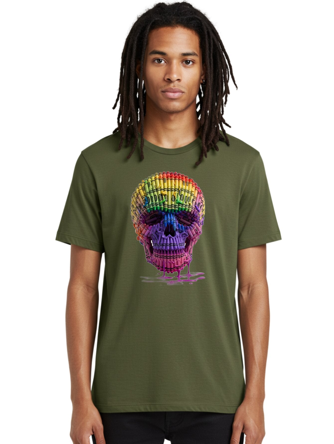 Crayon-Skull Men'S Graphic Tee, 100% Cotton, Comfortable Casual Summer Wear, Machine Washable, Vintage Camera, Old Camera, Antique Camera, Black Camera, Classic Photography, Photography Equipment, Nostalgic Device, Film Camera, Camera Art Bap294 17