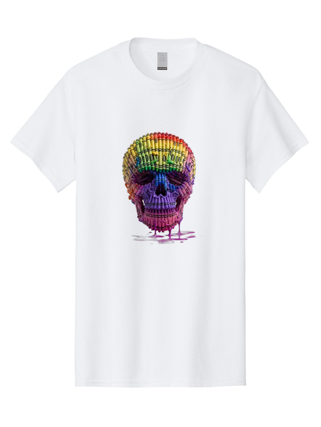 Crayon-Skull Men'S Graphic Tee, 100% Cotton, Comfortable Casual Summer Wear, Machine Washable, Vintage Camera, Old Camera, Antique Camera, Black Camera, Classic Photography, Photography Equipment, Nostalgic Device, Film Camera, Camera Art Bap294 13