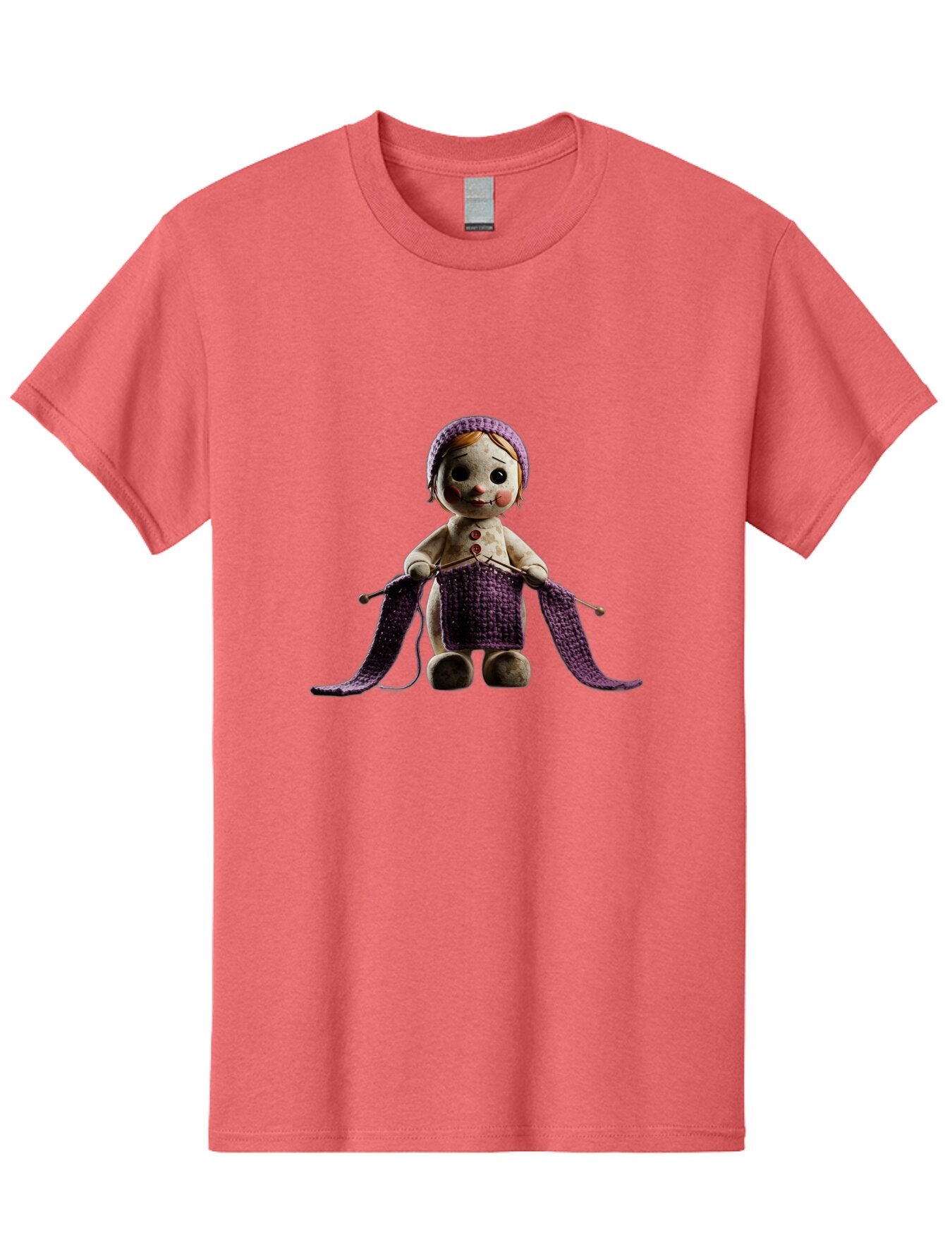 Creepy-Doll-Knitting Men'S Graphic Tee, 100% Cotton, Comfortable Casual Summer Wear, Machine Washable, Vintage Camera, Old Camera, Antique Camera, Black Camera, Classic Photography, Photography Equipment, Nostalgic Device, Film Camera, Bap295 3