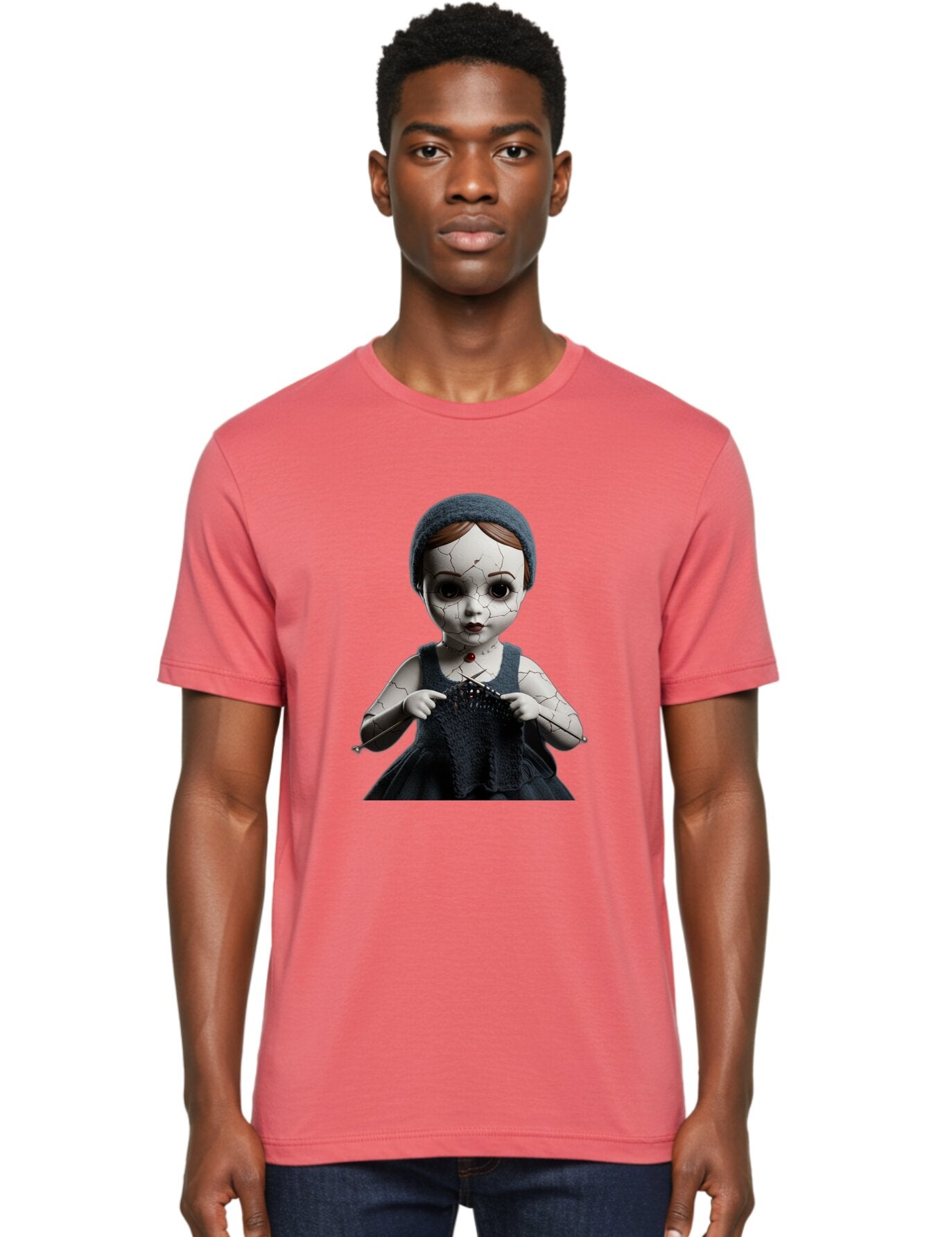 Creepy-Doll Men'S Graphic Tee, 100% Cotton, Comfortable Casual Summer Wear, Machine Washable, Vintage Camera, Old Camera, Antique Camera, Black Camera, Classic Photography, Photography Equipment, Nostalgic Device, Film Camera, Camera Art Bap296 16