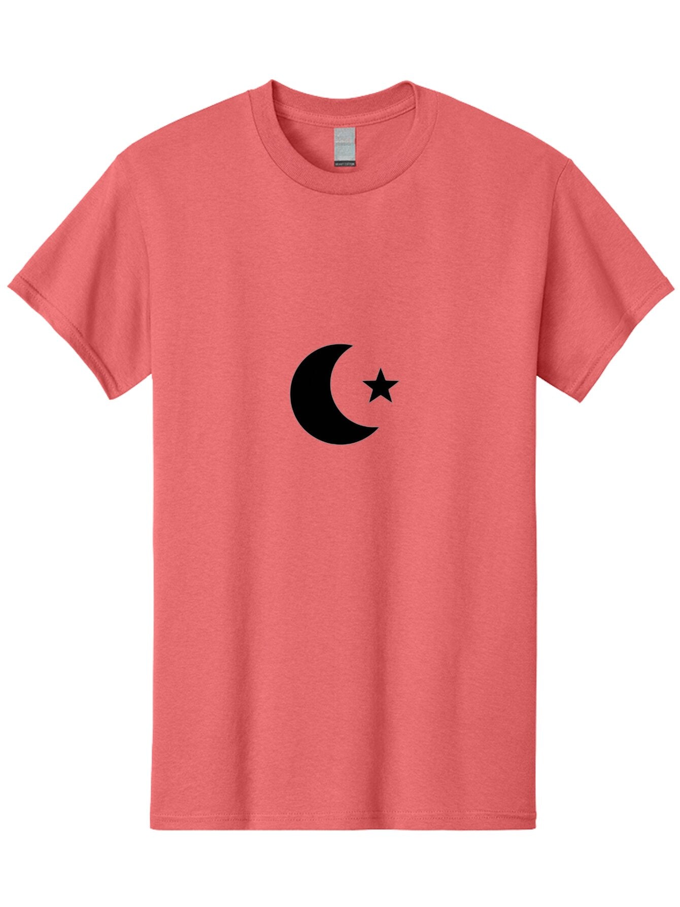 Crescent-Moon-Star Men'S Graphic Tee, 100% Cotton, Comfortable Casual Summer Wear, Machine Washable, Vintage Camera, Old Camera, Antique Camera, Black Camera, Classic Photography, Photography Equipment, Nostalgic Device, Film Camera, Bap297 3