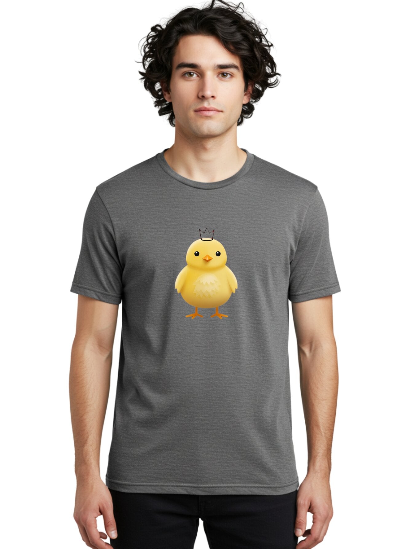 Crowned-Chick-1 Men'S Graphic Tee, 100% Cotton, Comfortable Casual Summer Wear, Machine Washable, Vintage Camera, Old Camera, Antique Camera, Black Camera, Classic Photography, Photography Equipment, Nostalgic Device, Film Camera, Camera Art Bap304 24