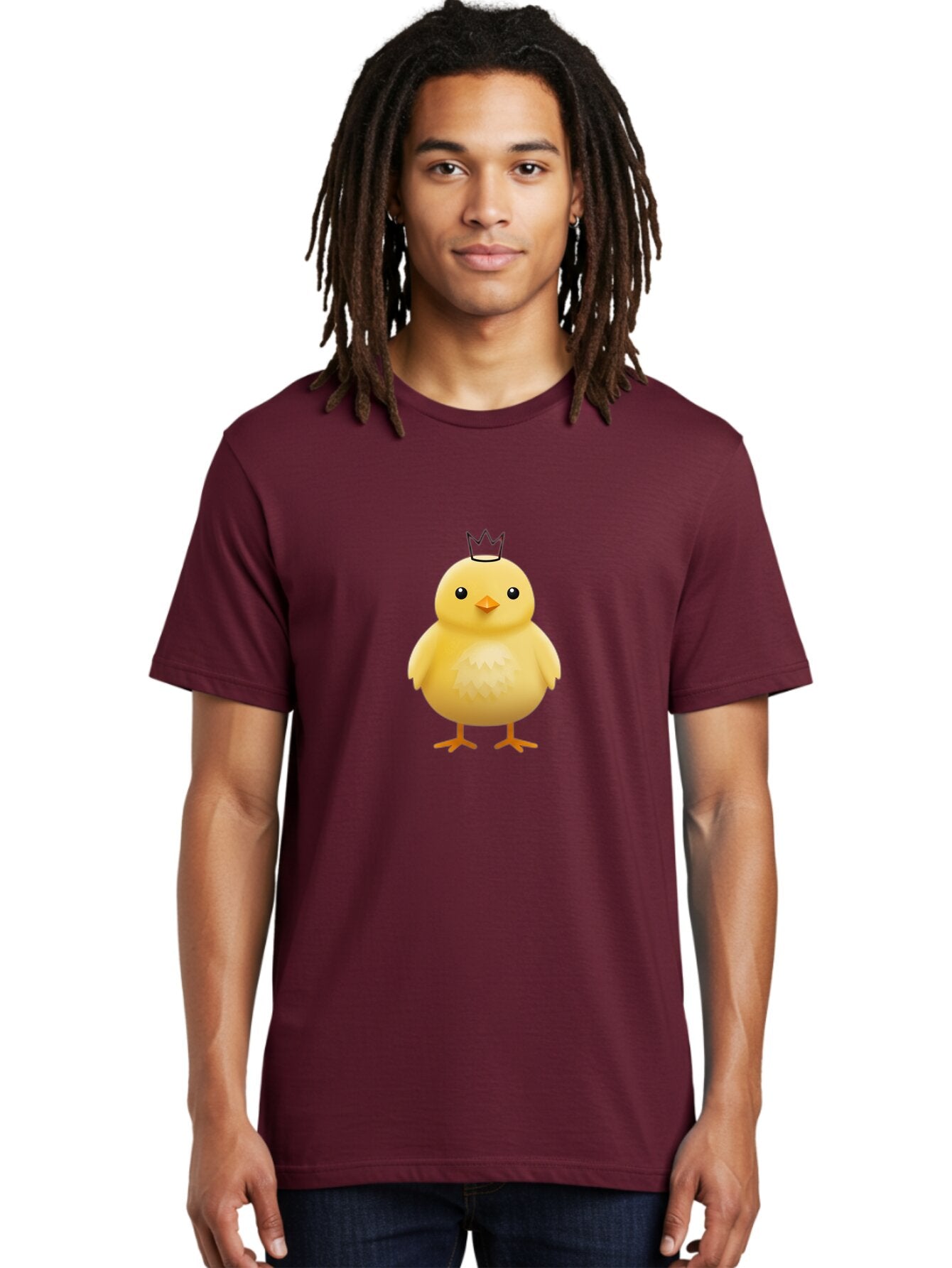 Crowned-Chick-1 Men'S Graphic Tee, 100% Cotton, Comfortable Casual Summer Wear, Machine Washable, Vintage Camera, Old Camera, Antique Camera, Black Camera, Classic Photography, Photography Equipment, Nostalgic Device, Film Camera, Camera Art Bap304 30