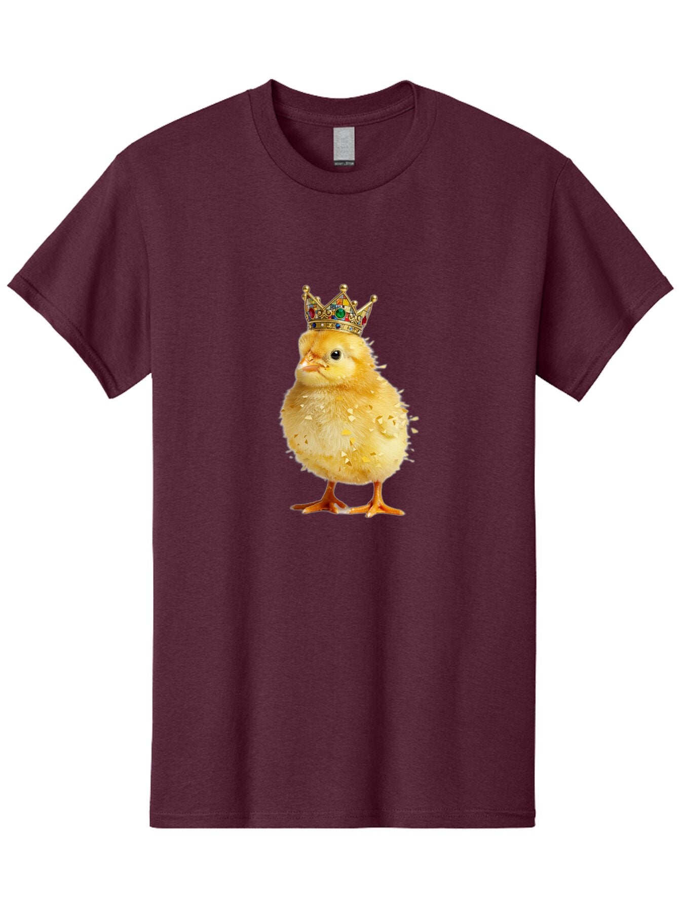 Crowned-Chick-2 Men'S Graphic Tee, 100% Cotton, Comfortable Casual Summer Wear, Machine Washable, Vintage Camera, Old Camera, Antique Camera, Black Camera, Classic Photography, Photography Equipment, Nostalgic Device, Film Camera, Camera Art Bap305 5
