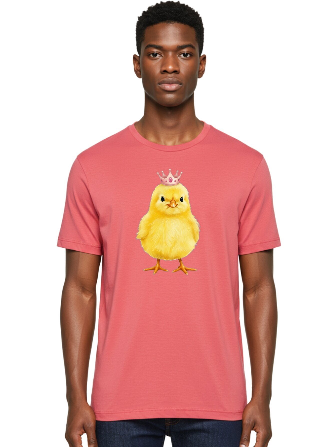 Crowned-Chick-3 Men'S Graphic Tee, 100% Cotton, Comfortable Casual Summer Wear, Machine Washable, Vintage Camera, Old Camera, Antique Camera, Black Camera, Classic Photography, Photography Equipment, Nostalgic Device, Film Camera, Camera Art Bap306 16