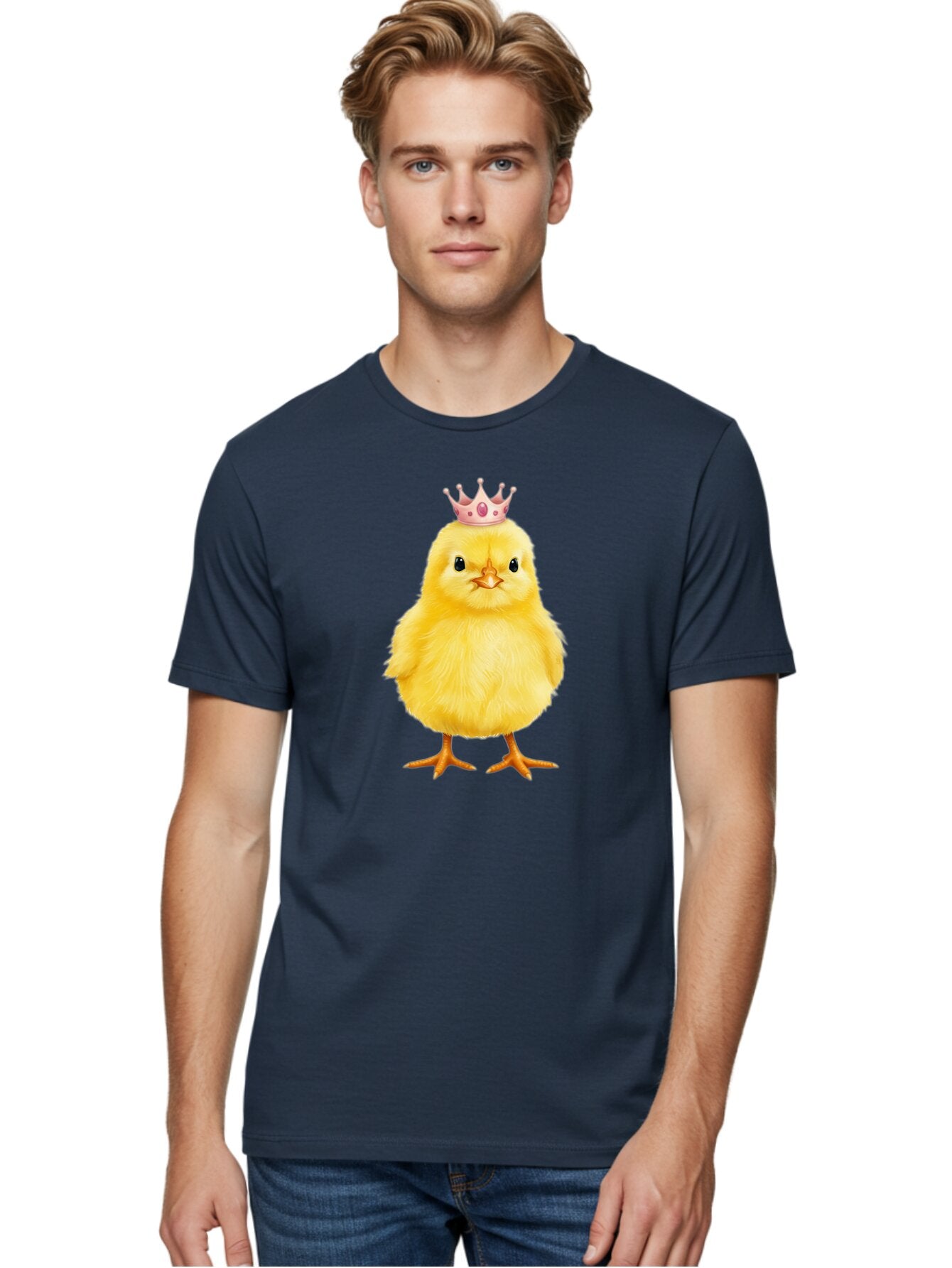 Crowned-Chick-3 Men'S Graphic Tee, 100% Cotton, Comfortable Casual Summer Wear, Machine Washable, Vintage Camera, Old Camera, Antique Camera, Black Camera, Classic Photography, Photography Equipment, Nostalgic Device, Film Camera, Camera Art Bap306 23