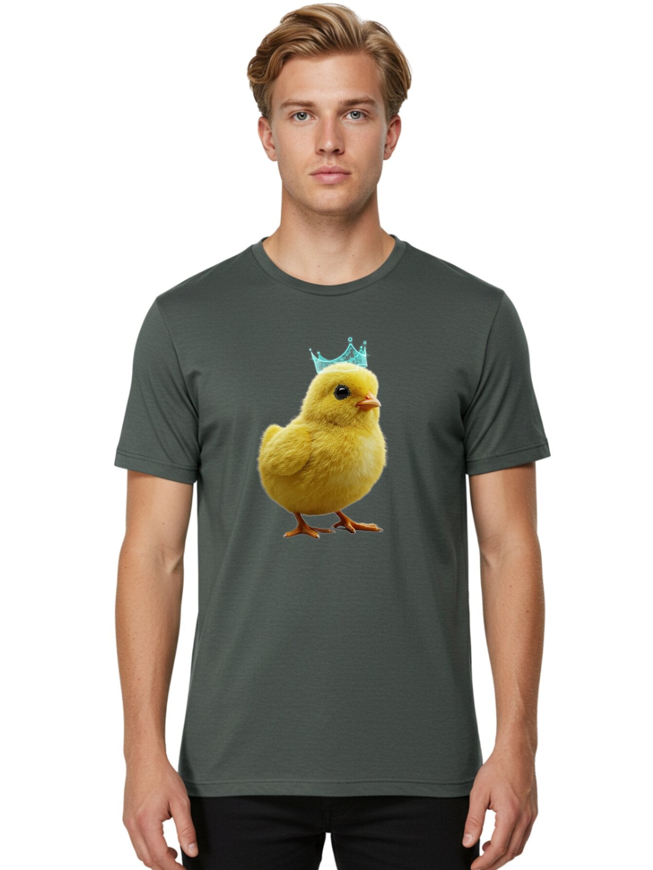 Crowned-Chick-4 Men'S Graphic Tee, 100% Cotton, Comfortable Casual Summer Wear, Machine Washable, Vintage Camera, Old Camera, Antique Camera, Black Camera, Classic Photography, Photography Equipment, Nostalgic Device, Film Camera, Camera Art Bap307 22