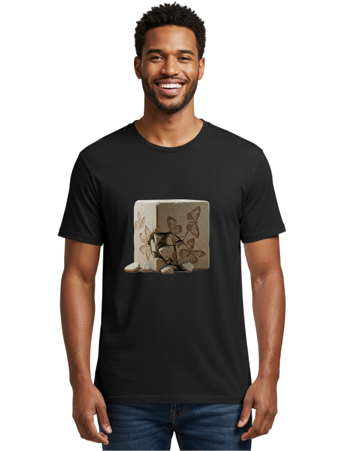 Crumbly-Cube Men'S Graphic Tee, 100% Cotton, Comfortable Casual Summer Wear, Machine Washable, Vintage Camera, Old Camera, Antique Camera, Black Camera, Classic Photography, Photography Equipment, Nostalgic Device, Film Camera, Camera Art Bap310 21