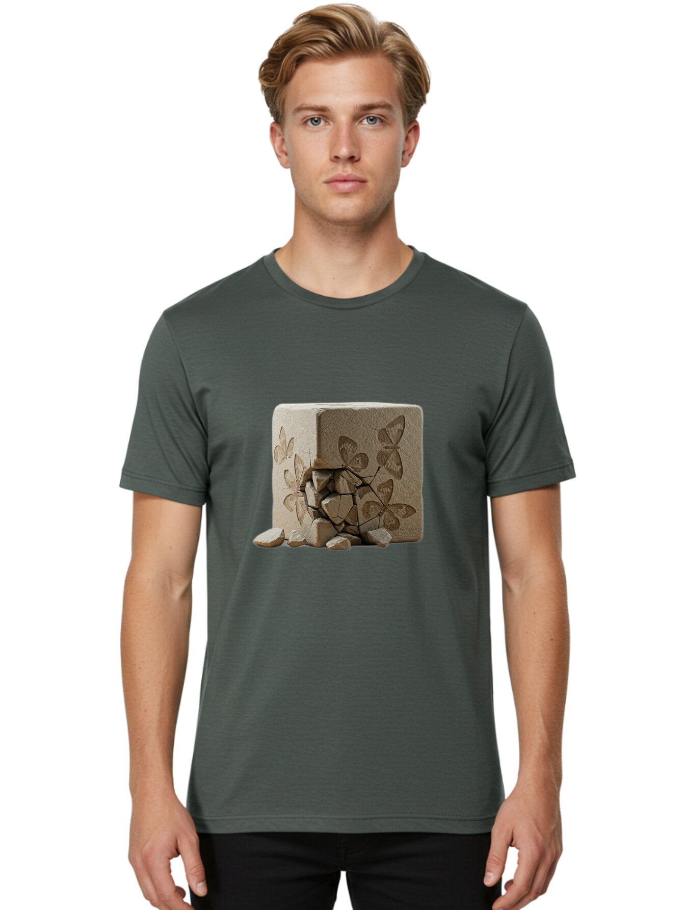 Crumbly-Cube Men'S Graphic Tee, 100% Cotton, Comfortable Casual Summer Wear, Machine Washable, Vintage Camera, Old Camera, Antique Camera, Black Camera, Classic Photography, Photography Equipment, Nostalgic Device, Film Camera, Camera Art Bap310 26