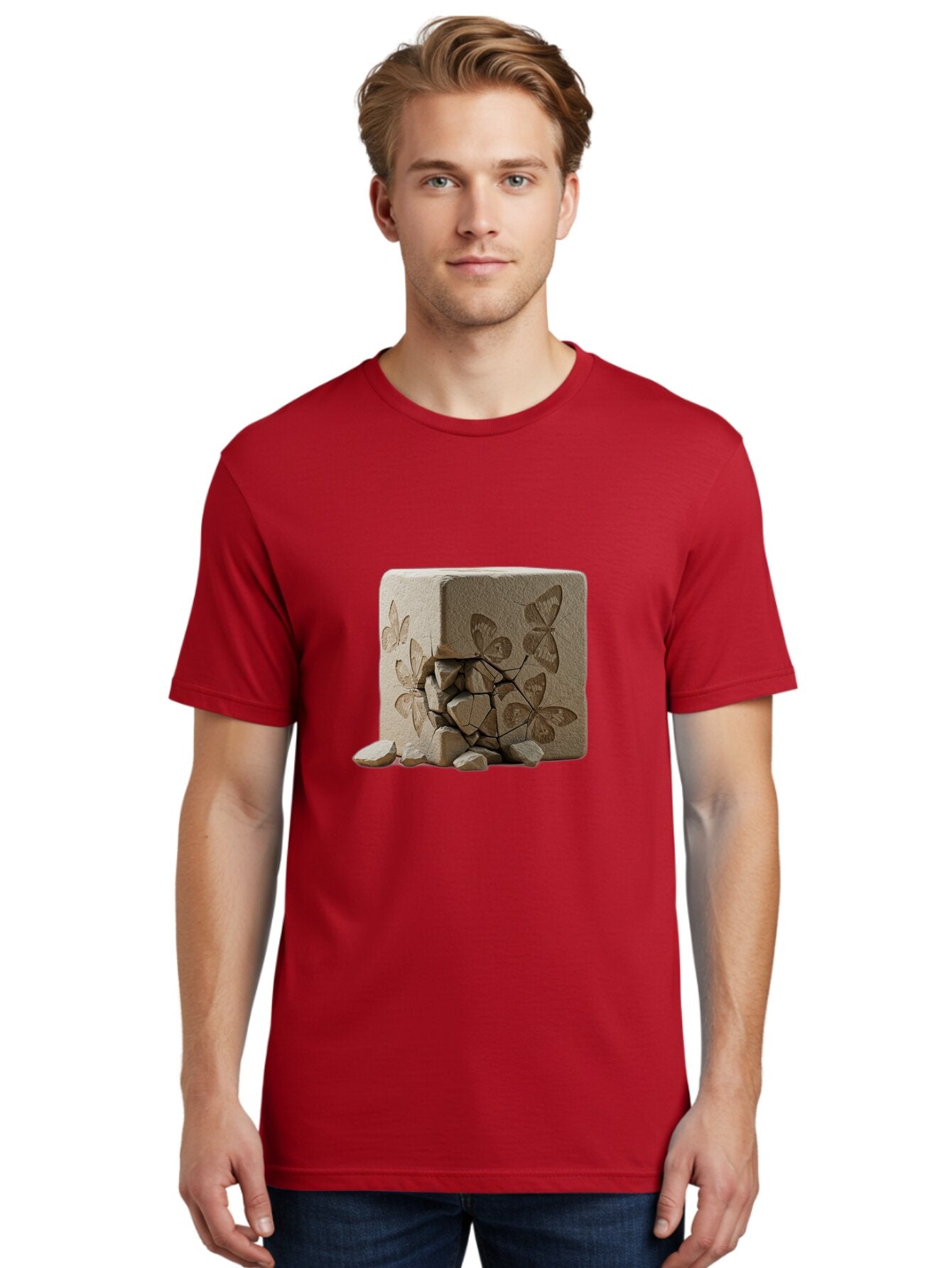 Crumbly-Cube Men'S Graphic Tee, 100% Cotton, Comfortable Casual Summer Wear, Machine Washable, Vintage Camera, Old Camera, Antique Camera, Black Camera, Classic Photography, Photography Equipment, Nostalgic Device, Film Camera, Camera Art Bap310 17