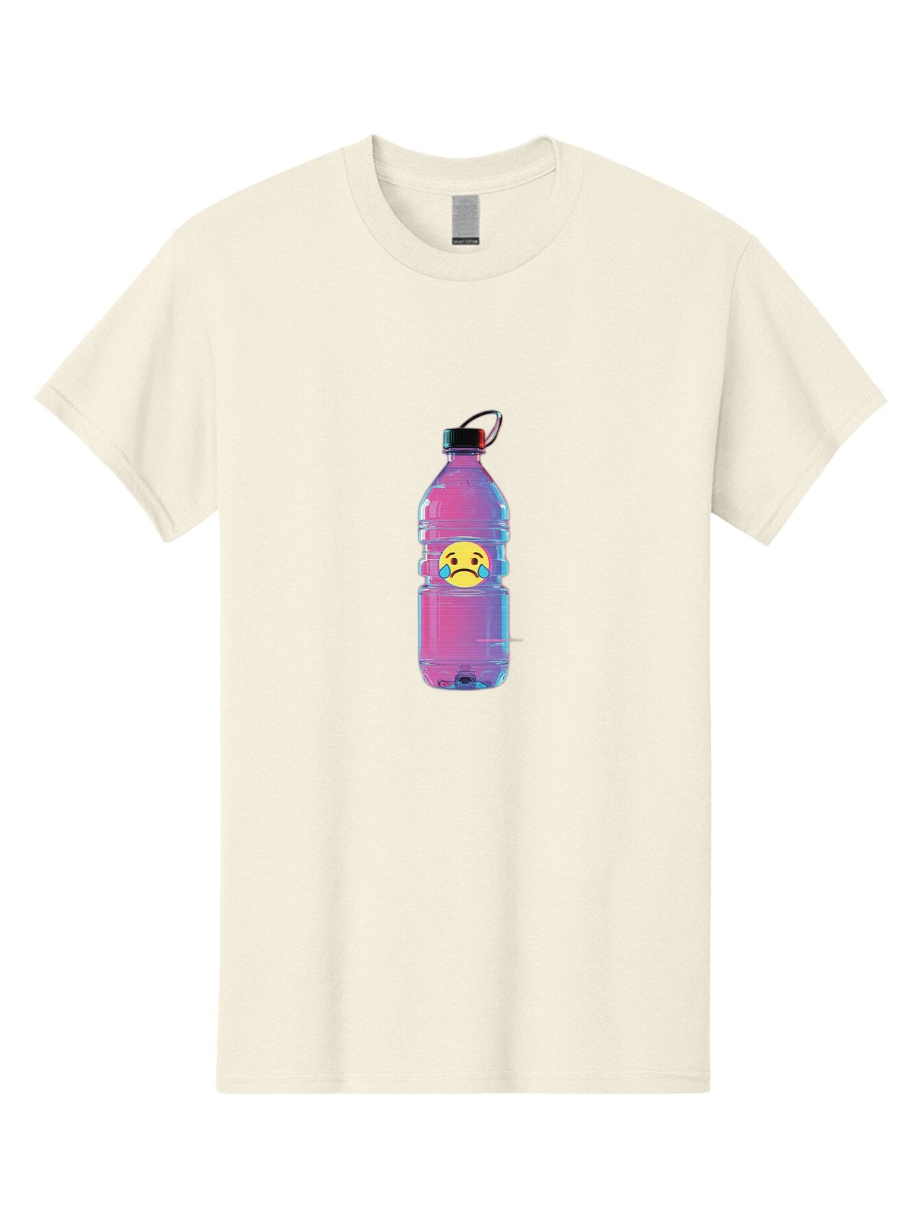 Crying-Face-Water-Bottle Men'S Graphic Tee, 100% Cotton, Comfortable Casual Summer Wear, Machine Washable, Vintage Camera, Old Camera, Antique Camera, Black Camera, Classic Photography, Photography Equipment, Nostalgic Device, Film Camera, Bap312 9