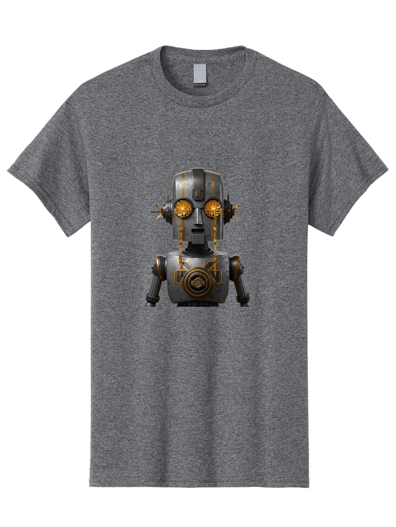 Crying-Robot-1 Men'S Graphic Tee, 100% Cotton, Comfortable Casual Summer Wear, Machine Washable, Vintage Camera, Old Camera, Antique Camera, Black Camera, Classic Photography, Photography Equipment, Nostalgic Device, Film Camera, Camera Art Bap314 6