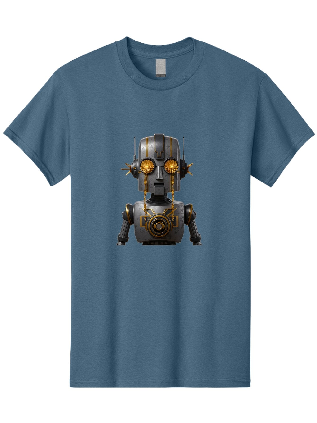 Crying-Robot-1 Men'S Graphic Tee, 100% Cotton, Comfortable Casual Summer Wear, Machine Washable, Vintage Camera, Old Camera, Antique Camera, Black Camera, Classic Photography, Photography Equipment, Nostalgic Device, Film Camera, Camera Art Bap314 11