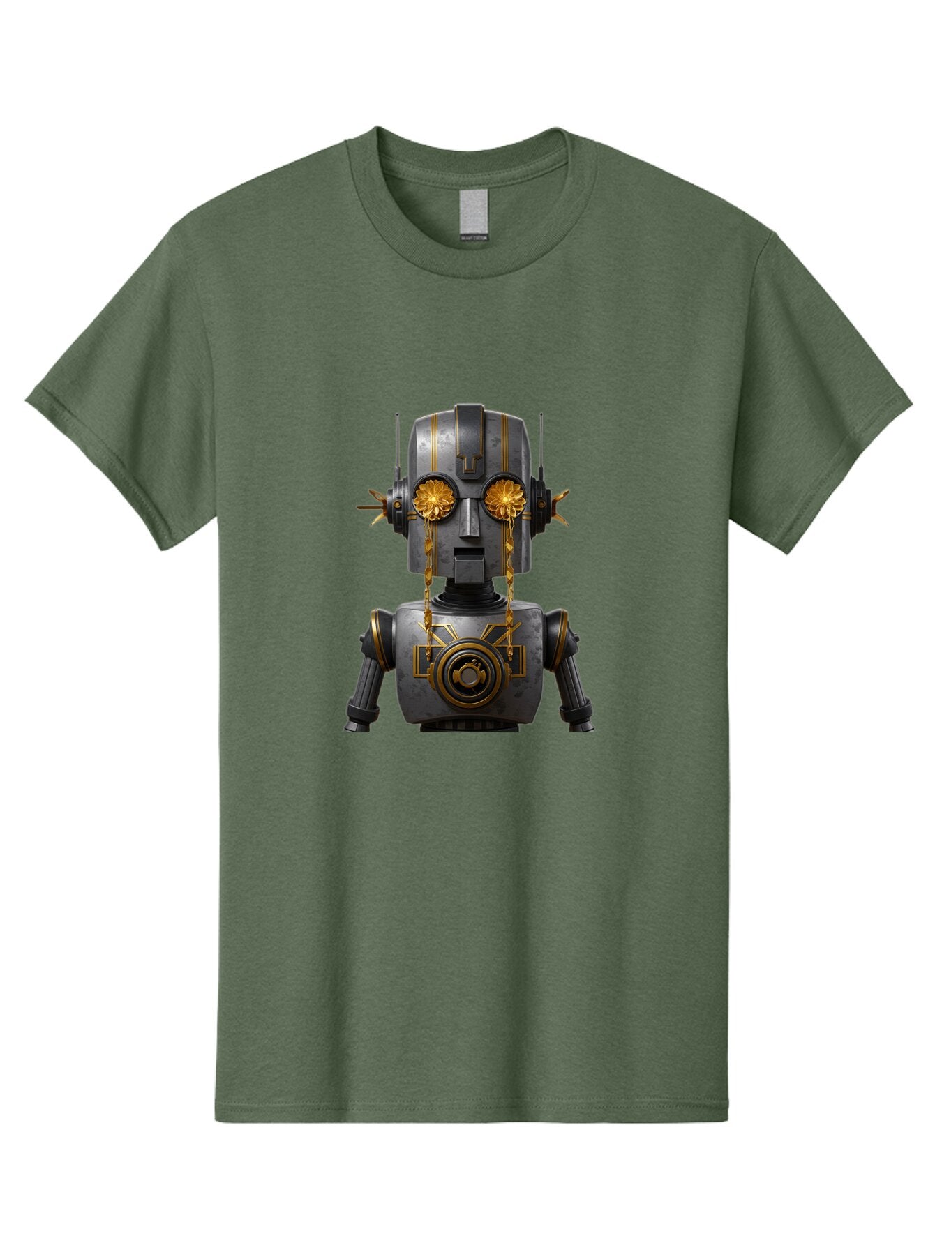Crying-Robot-1 Men'S Graphic Tee, 100% Cotton, Comfortable Casual Summer Wear, Machine Washable, Vintage Camera, Old Camera, Antique Camera, Black Camera, Classic Photography, Photography Equipment, Nostalgic Device, Film Camera, Camera Art Bap314 3