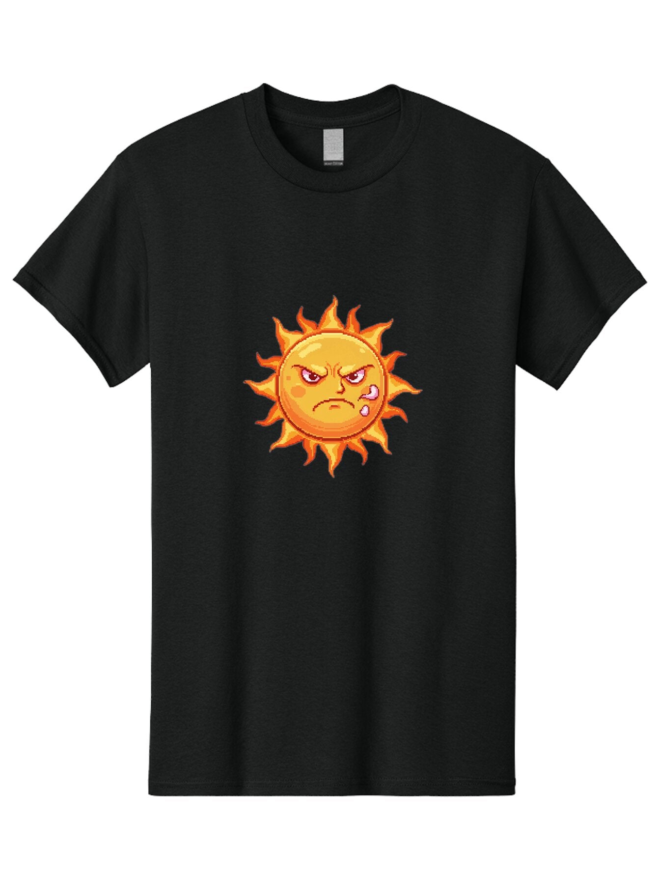 Crying-Sun-1 Men'S Graphic Tee, 100% Cotton, Comfortable Casual Summer Wear, Machine Washable, Vintage Camera, Old Camera, Antique Camera, Black Camera, Classic Photography, Photography Equipment, Nostalgic Device, Film Camera, Camera Art Bap319 6