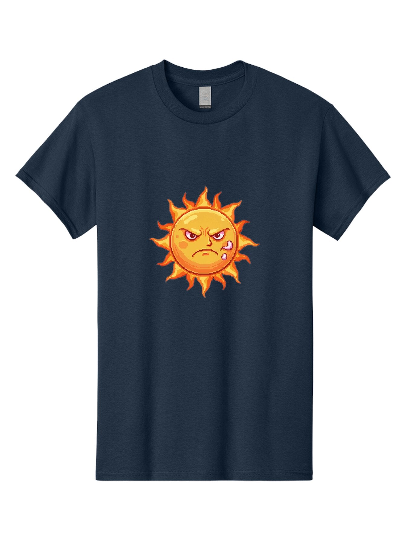 Crying-Sun-1 Men'S Graphic Tee, 100% Cotton, Comfortable Casual Summer Wear, Machine Washable, Vintage Camera, Old Camera, Antique Camera, Black Camera, Classic Photography, Photography Equipment, Nostalgic Device, Film Camera, Camera Art Bap319 3