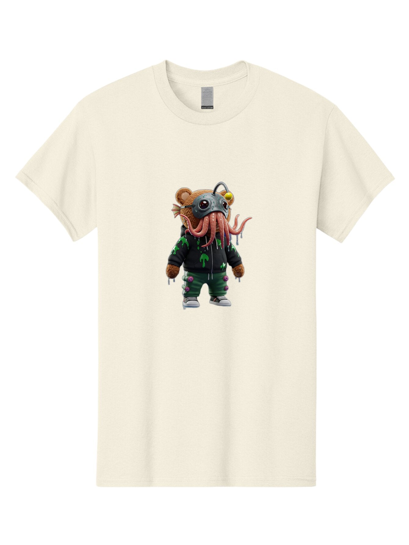 Cthulhu-Bear Men'S Graphic Tee, 100% Cotton, Comfortable Casual Summer Wear, Machine Washable, Vintage Camera, Old Camera, Antique Camera, Black Camera, Classic Photography, Photography Equipment, Nostalgic Device, Film Camera, Camera Art Bap321 8