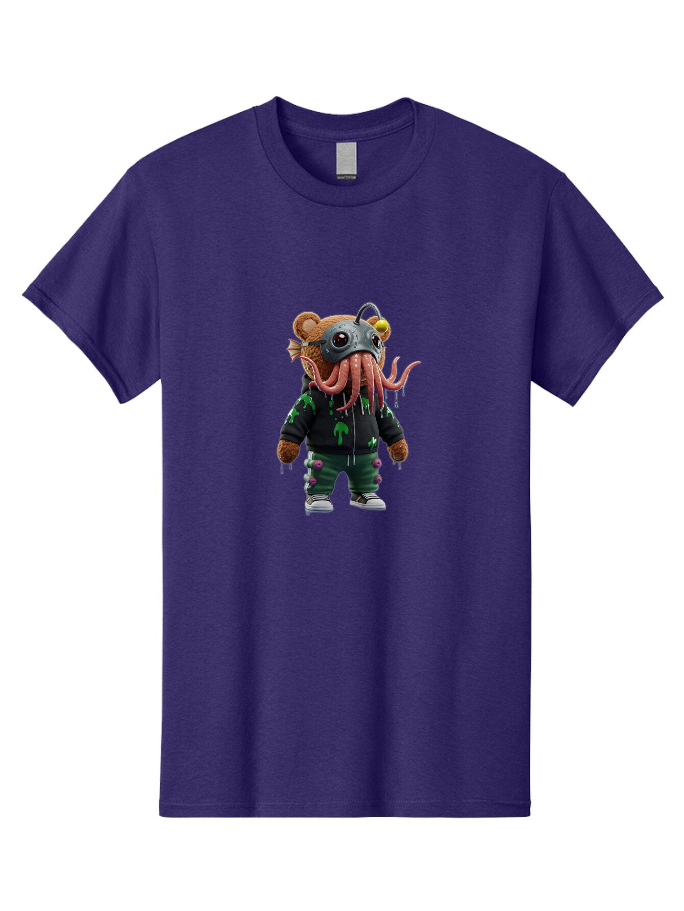 Cthulhu-Bear Men'S Graphic Tee, 100% Cotton, Comfortable Casual Summer Wear, Machine Washable, Vintage Camera, Old Camera, Antique Camera, Black Camera, Classic Photography, Photography Equipment, Nostalgic Device, Film Camera, Camera Art Bap321 9