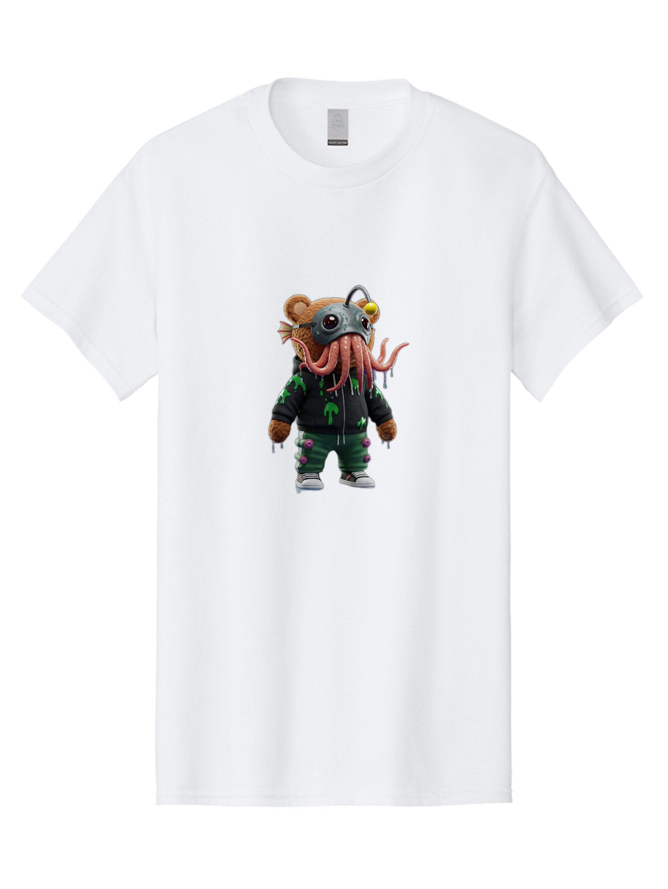 Cthulhu-Bear Men'S Graphic Tee, 100% Cotton, Comfortable Casual Summer Wear, Machine Washable, Vintage Camera, Old Camera, Antique Camera, Black Camera, Classic Photography, Photography Equipment, Nostalgic Device, Film Camera, Camera Art Bap321 14