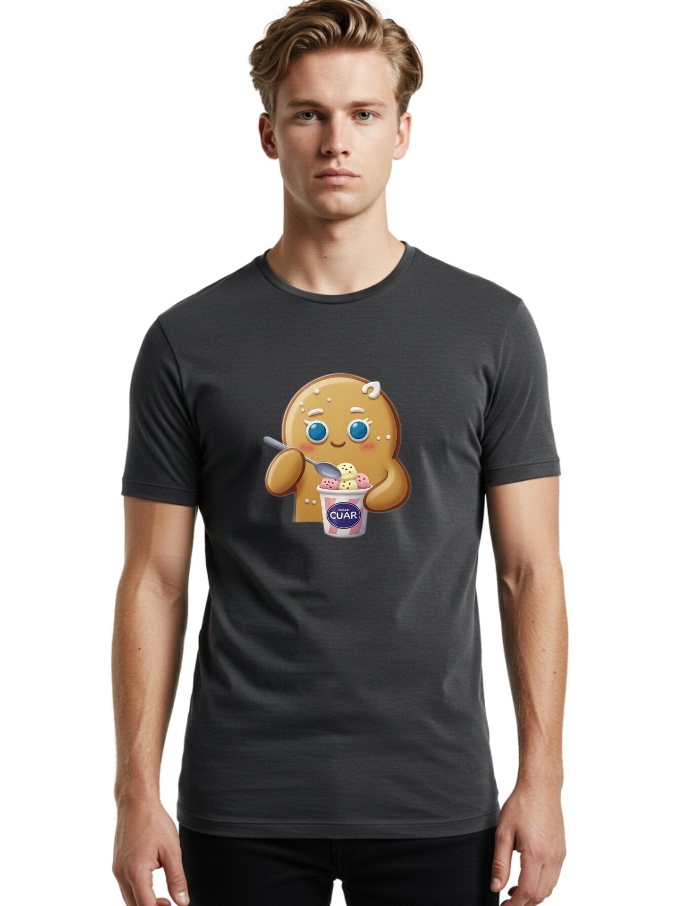 Cuar-Gingerbread-Man Men'S Graphic Tee, 100% Cotton, Comfortable Casual Summer Wear, Machine Washable, Vintage Camera, Old Camera, Antique Camera, Black Camera, Classic Photography, Photography Equipment, Nostalgic Device, Film Camera, Bap322 16