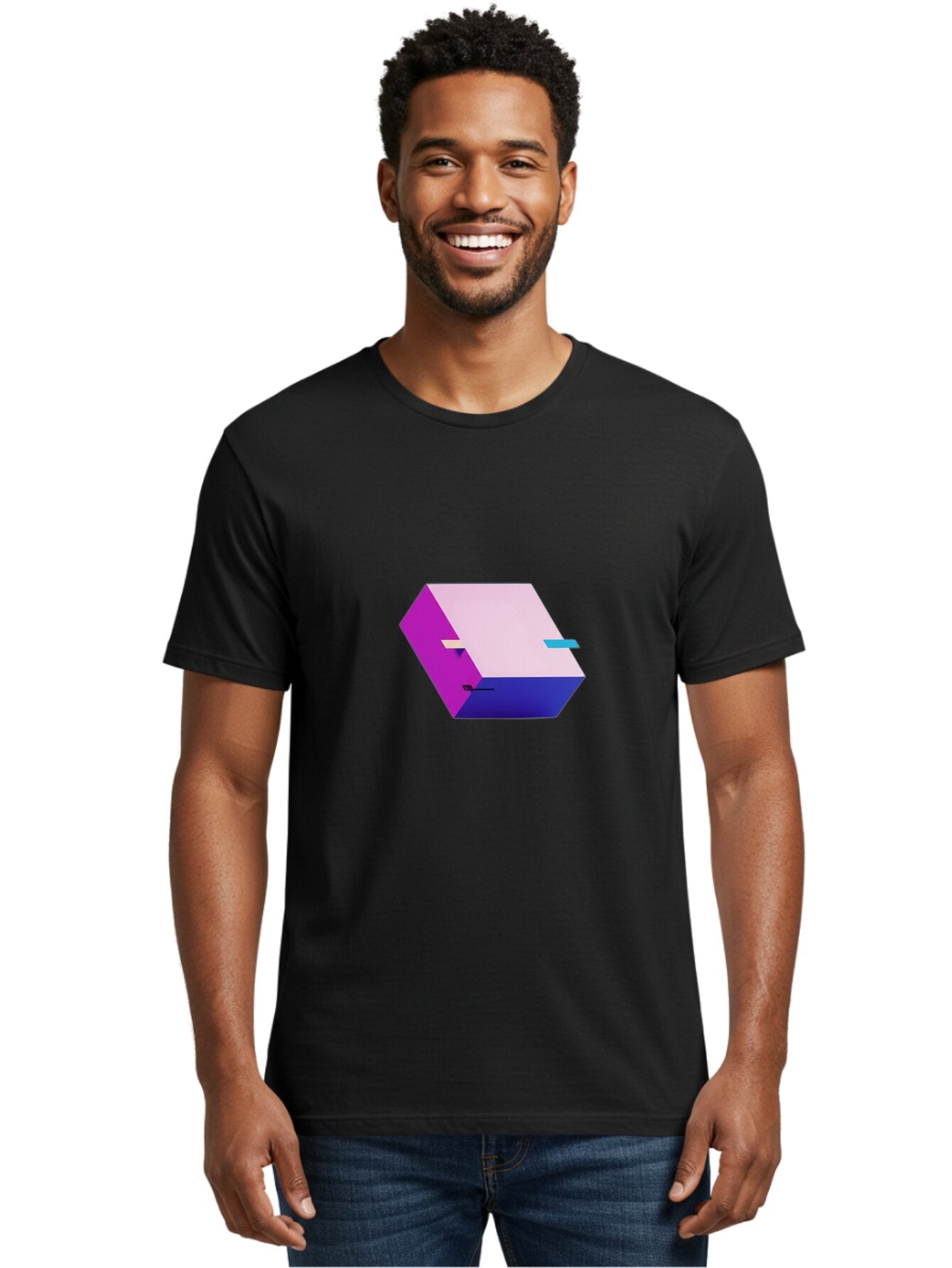 Cube Men'S Graphic Tee, 100% Cotton, Comfortable Casual Summer Wear, Machine Washable, Vintage Camera, Old Camera, Antique Camera, Black Camera, Classic Photography, Photography Equipment, Nostalgic Device, Film Camera, Camera Art Bap323 20