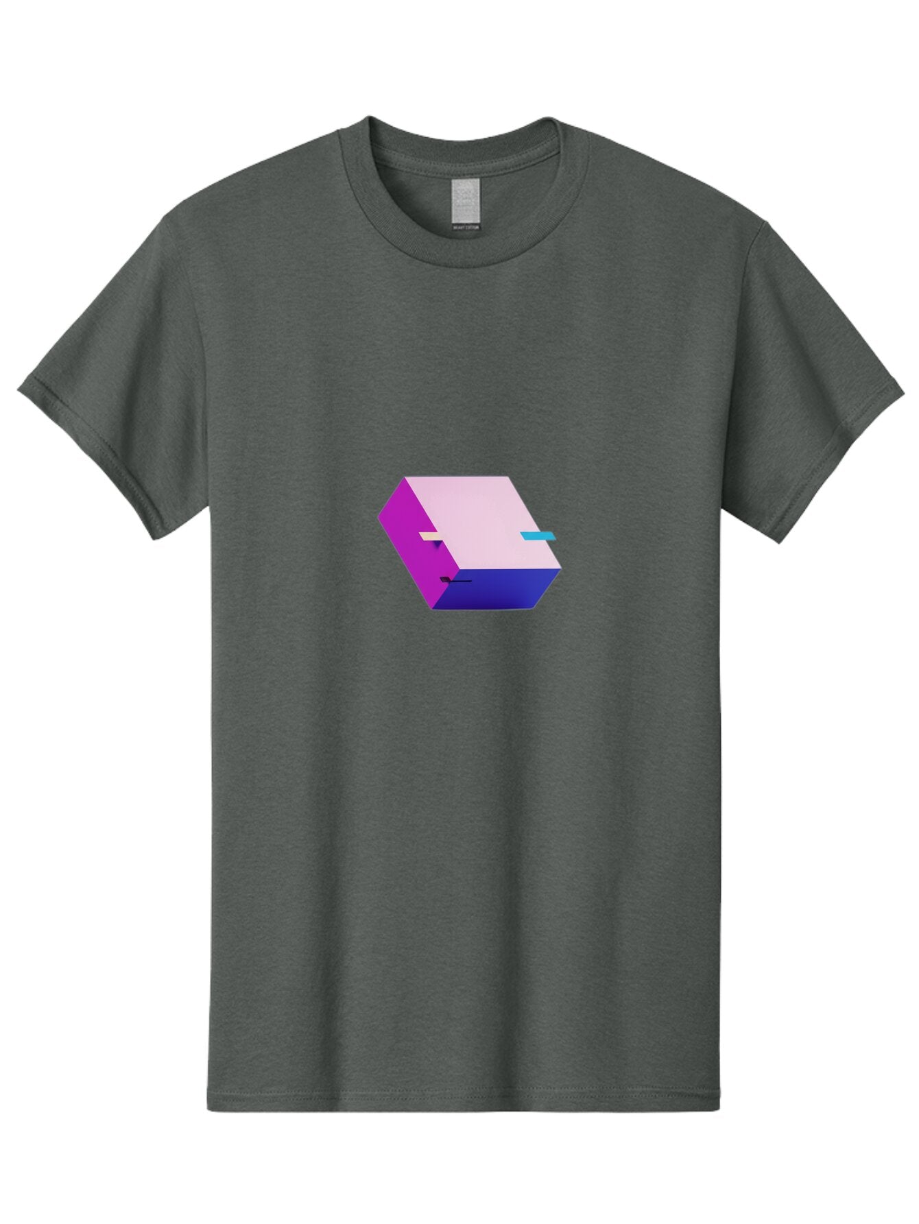 Cube Men'S Graphic Tee, 100% Cotton, Comfortable Casual Summer Wear, Machine Washable, Vintage Camera, Old Camera, Antique Camera, Black Camera, Classic Photography, Photography Equipment, Nostalgic Device, Film Camera, Camera Art Bap323 3