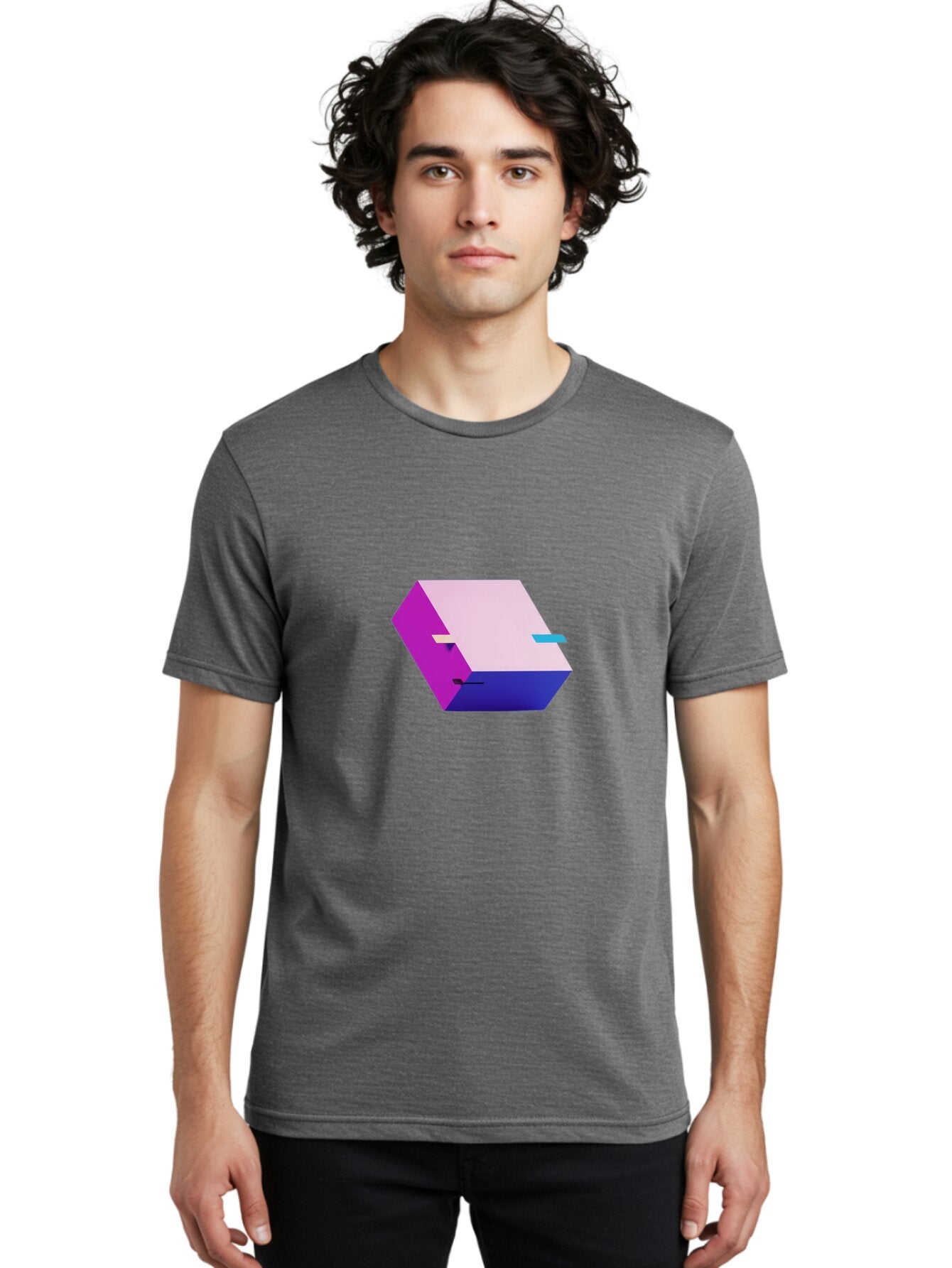 Cube Men'S Graphic Tee, 100% Cotton, Comfortable Casual Summer Wear, Machine Washable, Vintage Camera, Old Camera, Antique Camera, Black Camera, Classic Photography, Photography Equipment, Nostalgic Device, Film Camera, Camera Art Bap323 17