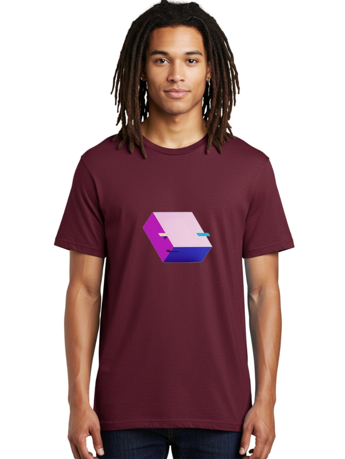 Cube Men'S Graphic Tee, 100% Cotton, Comfortable Casual Summer Wear, Machine Washable, Vintage Camera, Old Camera, Antique Camera, Black Camera, Classic Photography, Photography Equipment, Nostalgic Device, Film Camera, Camera Art Bap323 30