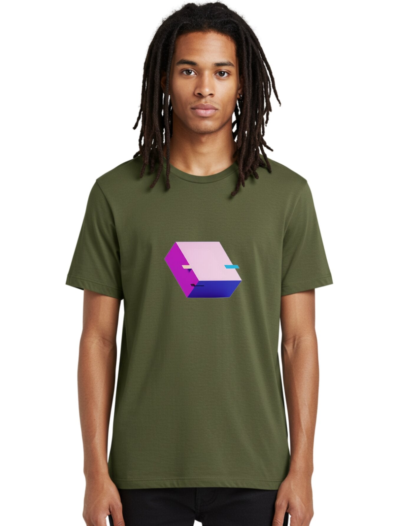 Cube Men'S Graphic Tee, 100% Cotton, Comfortable Casual Summer Wear, Machine Washable, Vintage Camera, Old Camera, Antique Camera, Black Camera, Classic Photography, Photography Equipment, Nostalgic Device, Film Camera, Camera Art Bap323 27