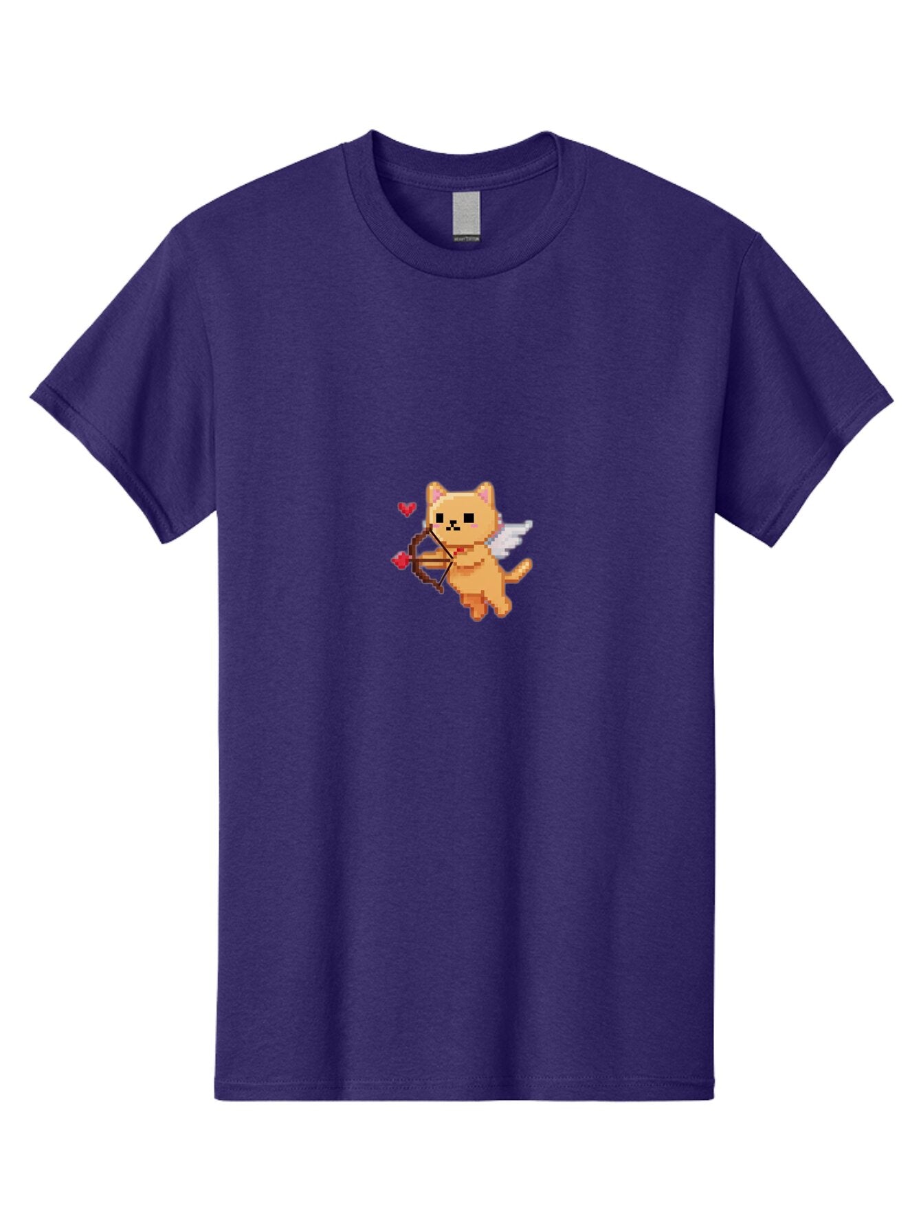 Cupid-Cat-4 Men'S Graphic Tee, 100% Cotton, Comfortable Casual Summer Wear, Machine Washable, Vintage Camera, Old Camera, Antique Camera, Black Camera, Classic Photography, Photography Equipment, Nostalgic Device, Film Camera, Camera Art Bap327 13