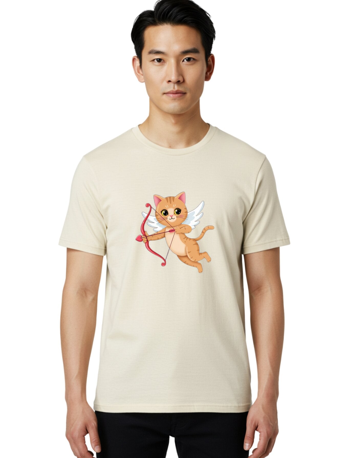 Cupid-Cat Men'S Graphic Tee, 100% Cotton, Comfortable Casual Summer Wear, Machine Washable, Vintage Camera, Old Camera, Antique Camera, Black Camera, Classic Photography, Photography Equipment, Nostalgic Device, Film Camera, Camera Art Bap328 19