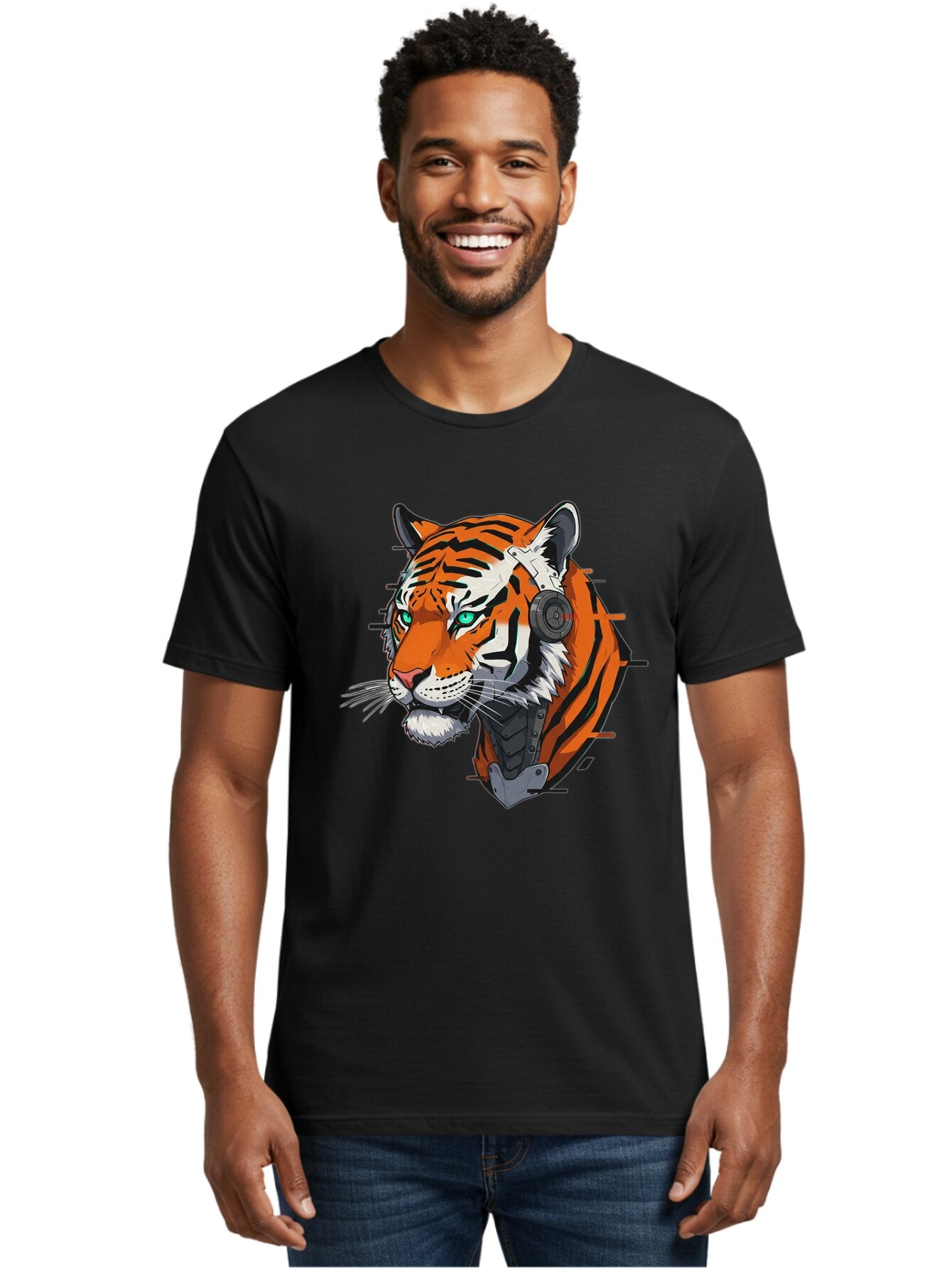 Cyber-Tiger Men'S Graphic Tee, 100% Cotton, Comfortable Casual Summer Wear, Machine Washable, Vintage Camera, Old Camera, Antique Camera, Black Camera, Classic Photography, Photography Equipment, Nostalgic Device, Film Camera, Camera Art Bap339 20