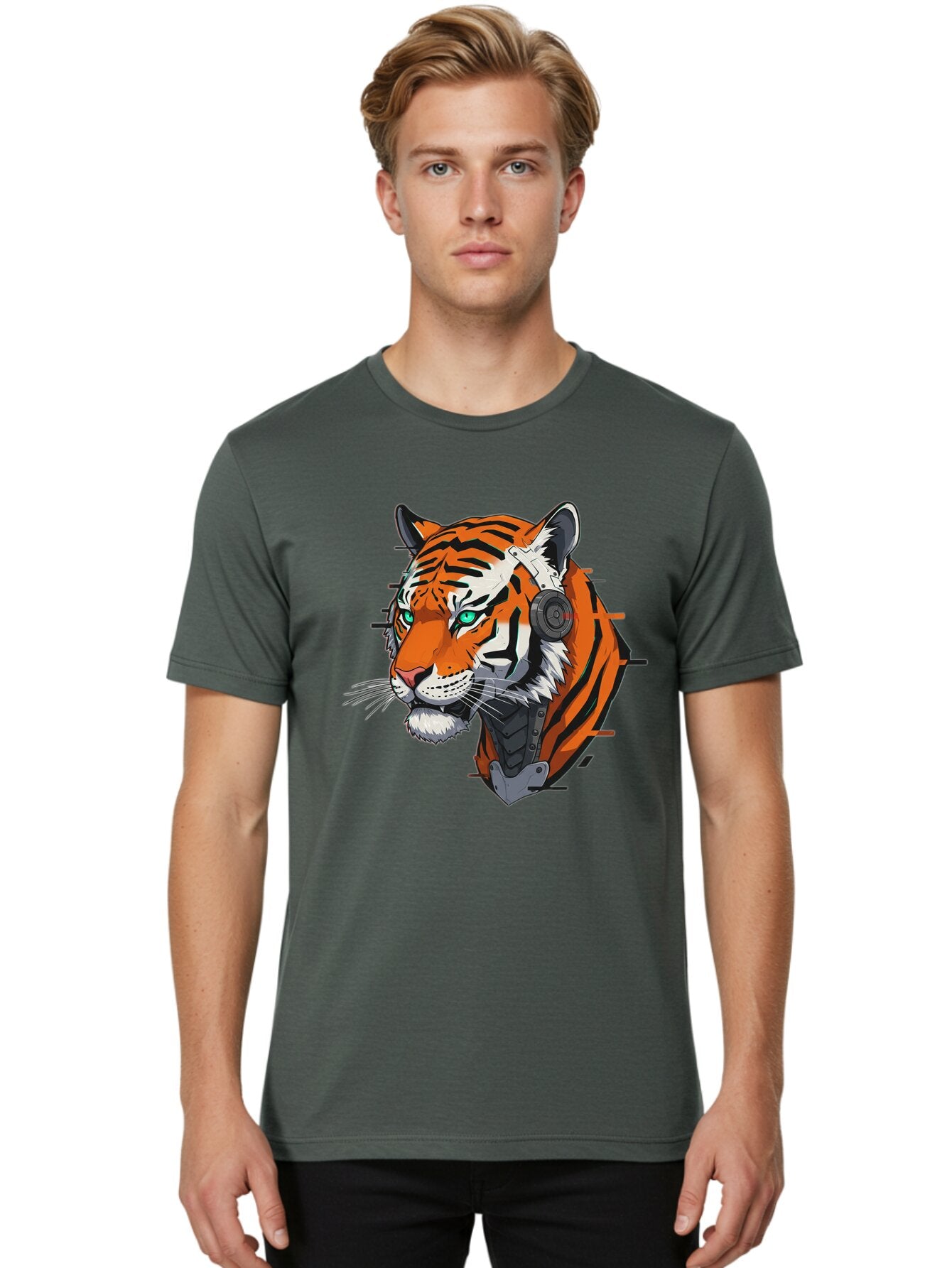 Cyber-Tiger Men'S Graphic Tee, 100% Cotton, Comfortable Casual Summer Wear, Machine Washable, Vintage Camera, Old Camera, Antique Camera, Black Camera, Classic Photography, Photography Equipment, Nostalgic Device, Film Camera, Camera Art Bap339 19