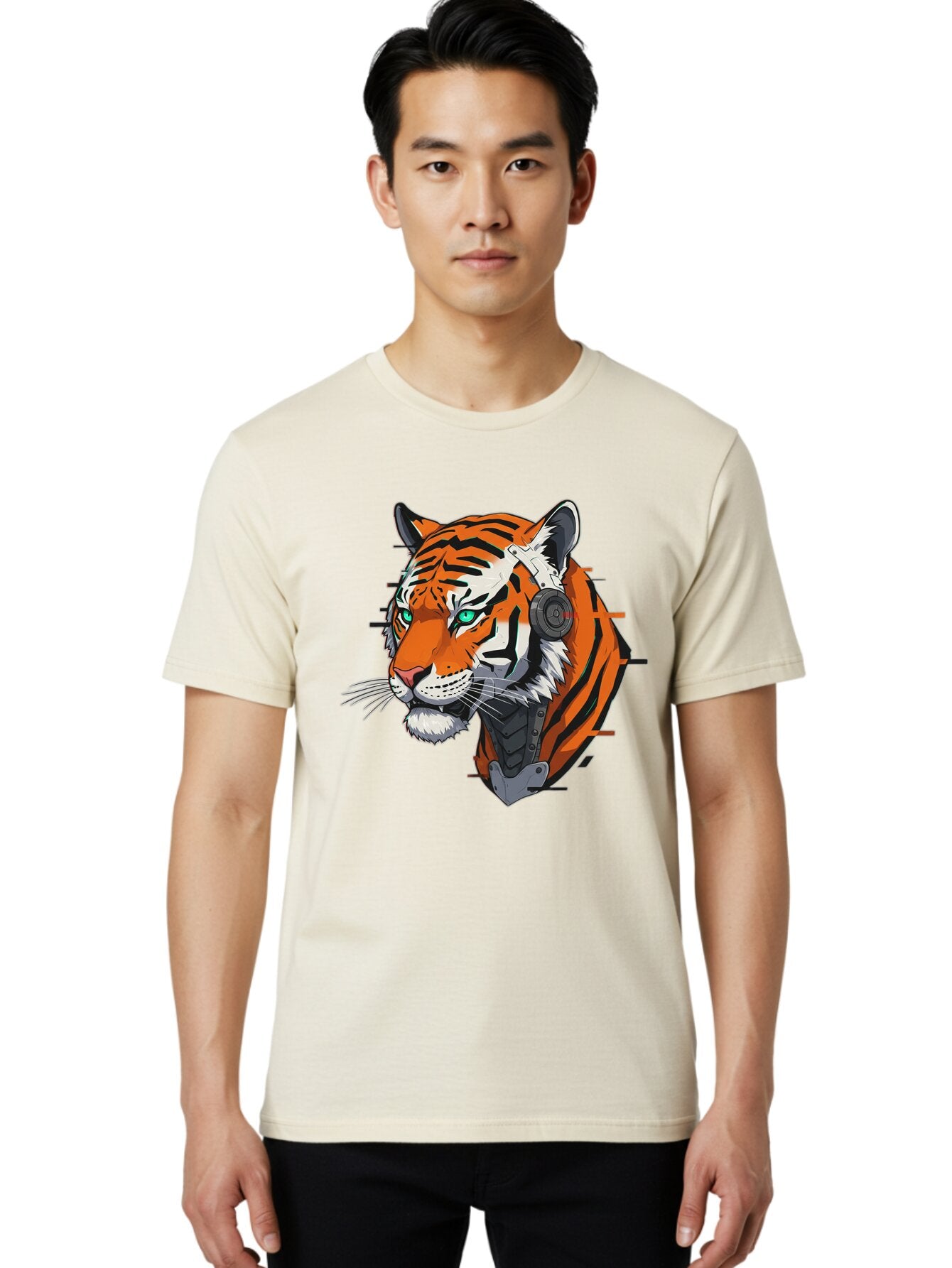 Cyber-Tiger Men'S Graphic Tee, 100% Cotton, Comfortable Casual Summer Wear, Machine Washable, Vintage Camera, Old Camera, Antique Camera, Black Camera, Classic Photography, Photography Equipment, Nostalgic Device, Film Camera, Camera Art Bap339 16